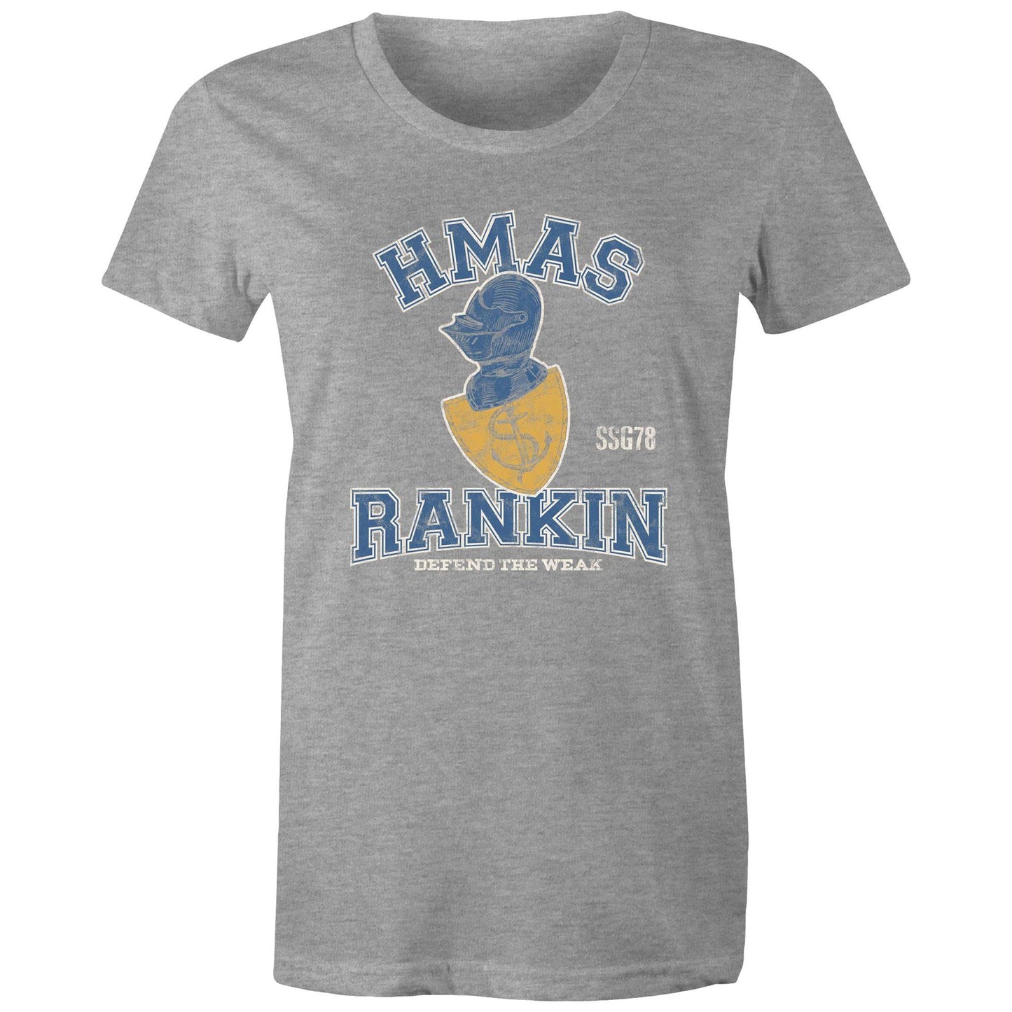 HMAS Rankin SSG78 Women's T-shirt (style Alpha, colour)