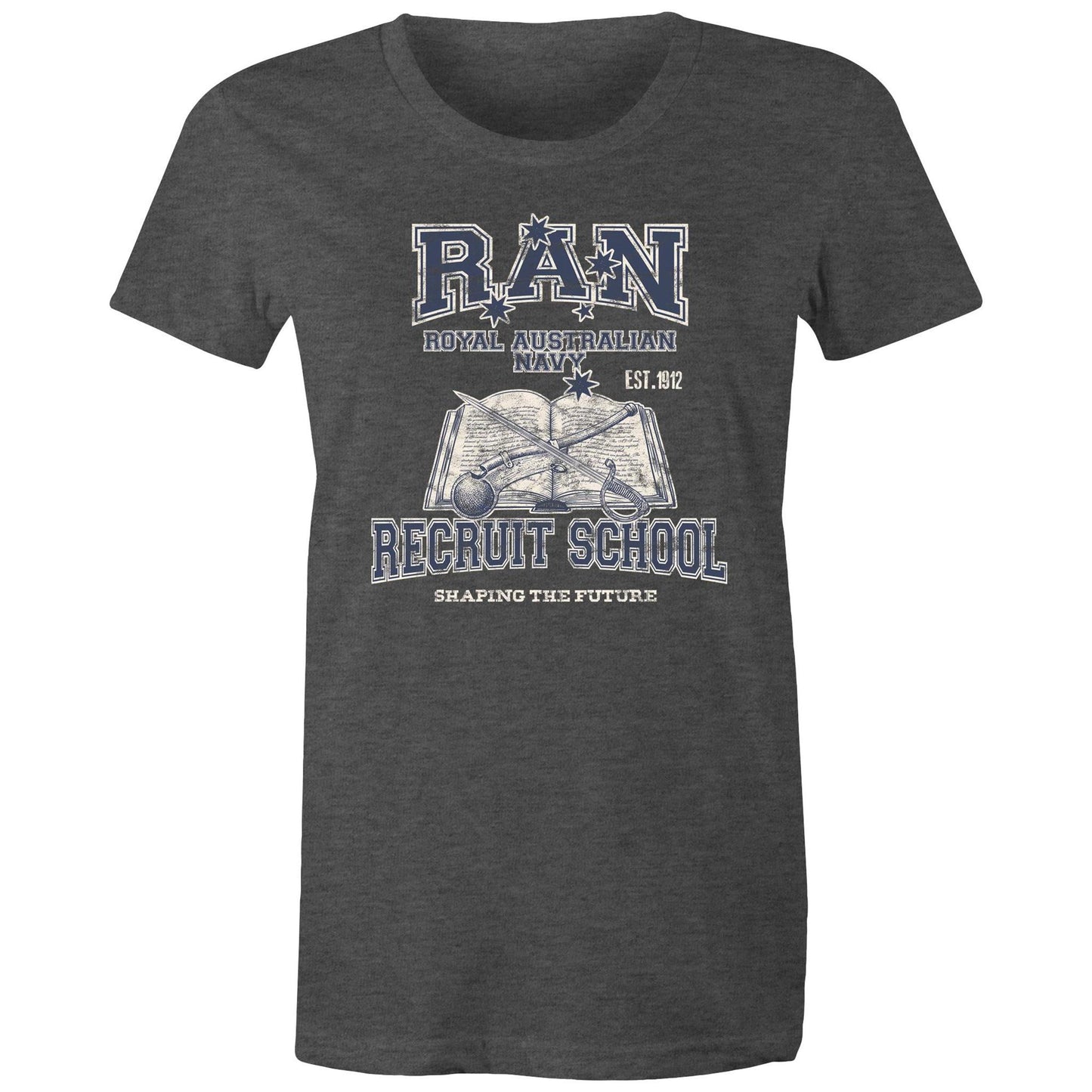 RAN Recruit School Women's T-shirt (style Alpha, blue)