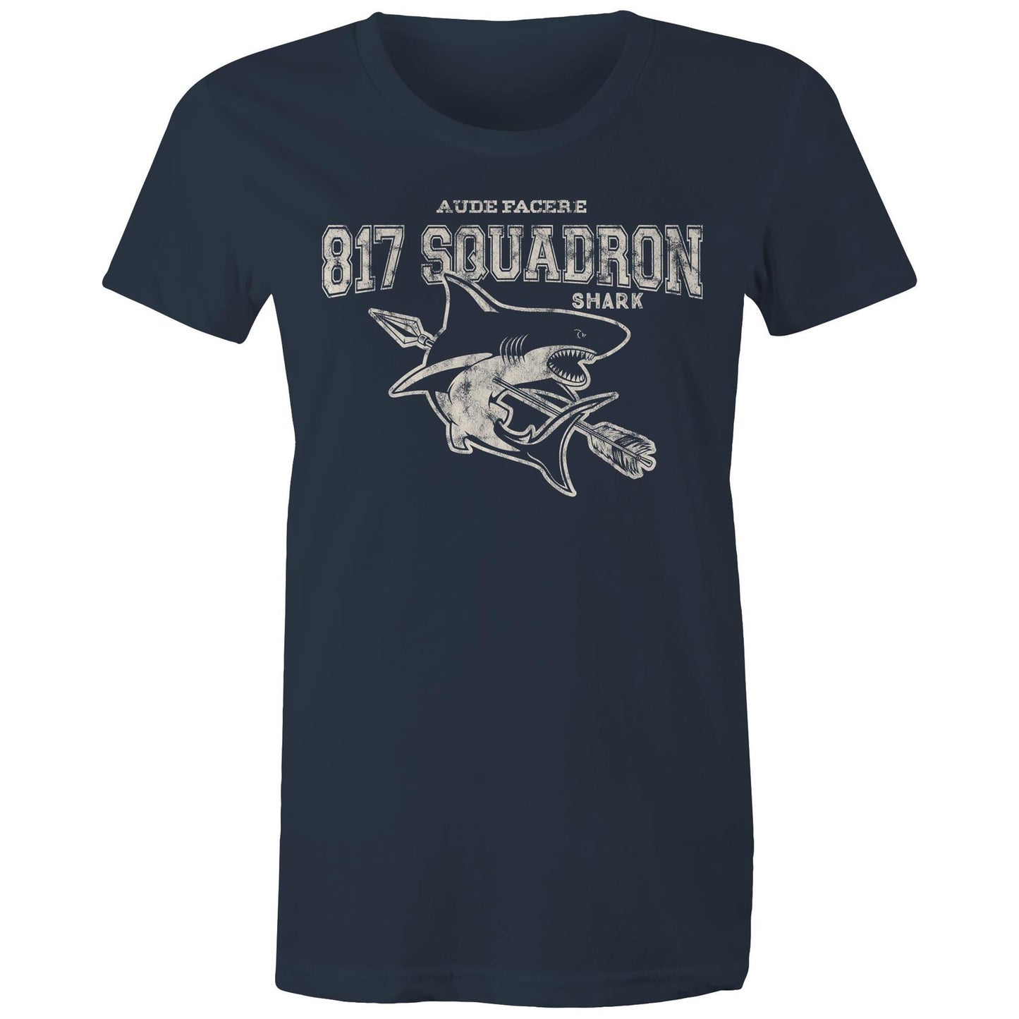 817 Squadron Women's T-shirt (style Alpha, white)