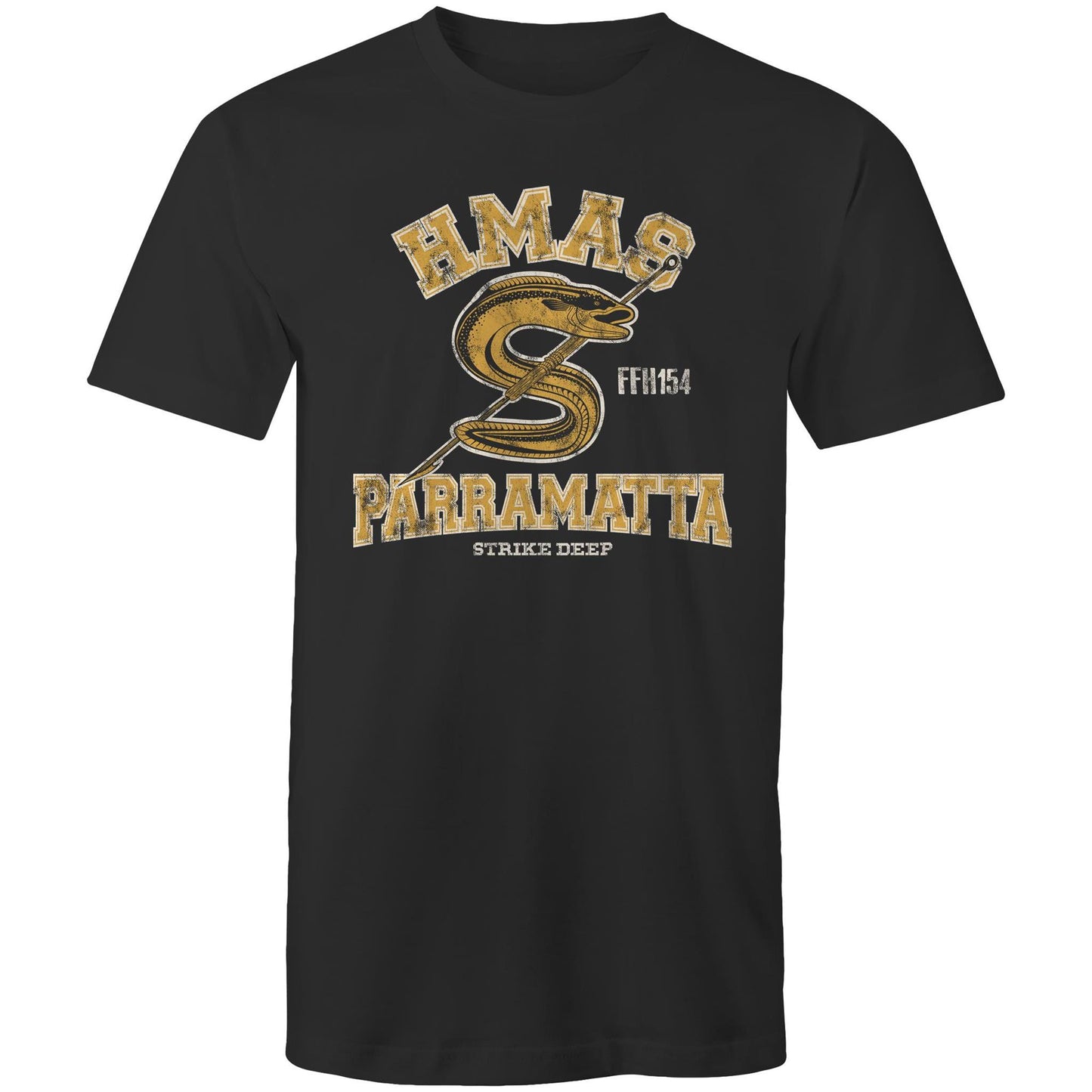 HMAS Parramatta (IV) FFH154 Men's T-shirt (style Alpha, colour)
