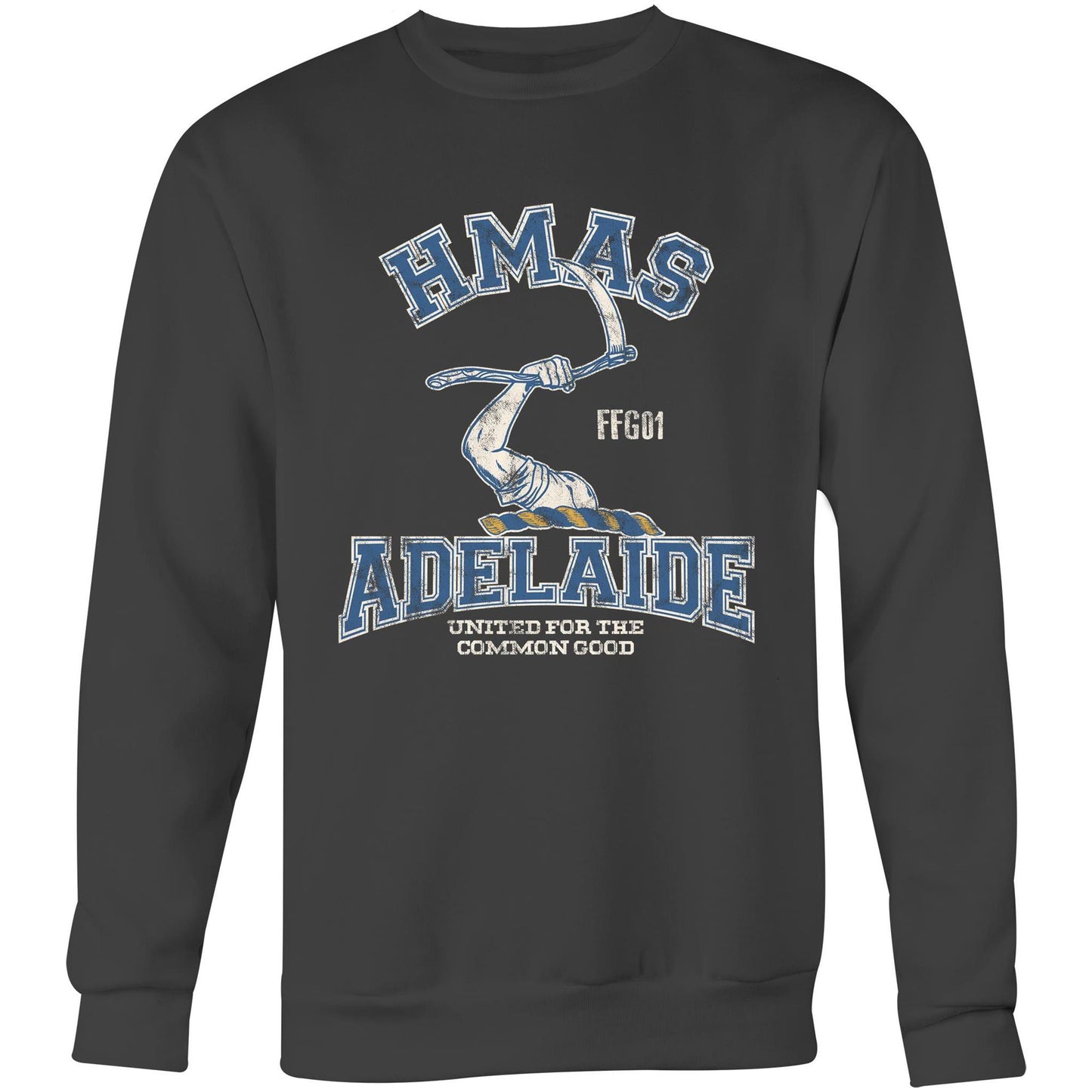 HMAS Adelaide (II) FFG01 Men's Jumper (Style Alpha)