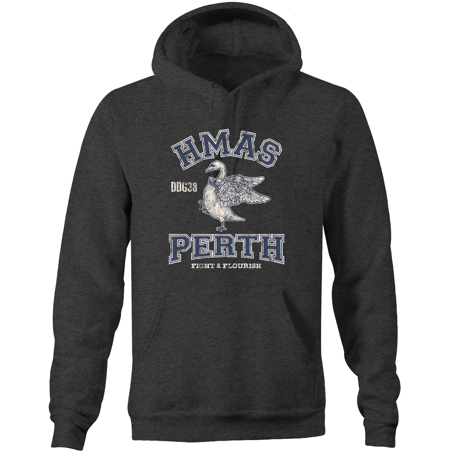 HMAS Perth (II) DDG38 Men's Hoodie (style Alpha)
