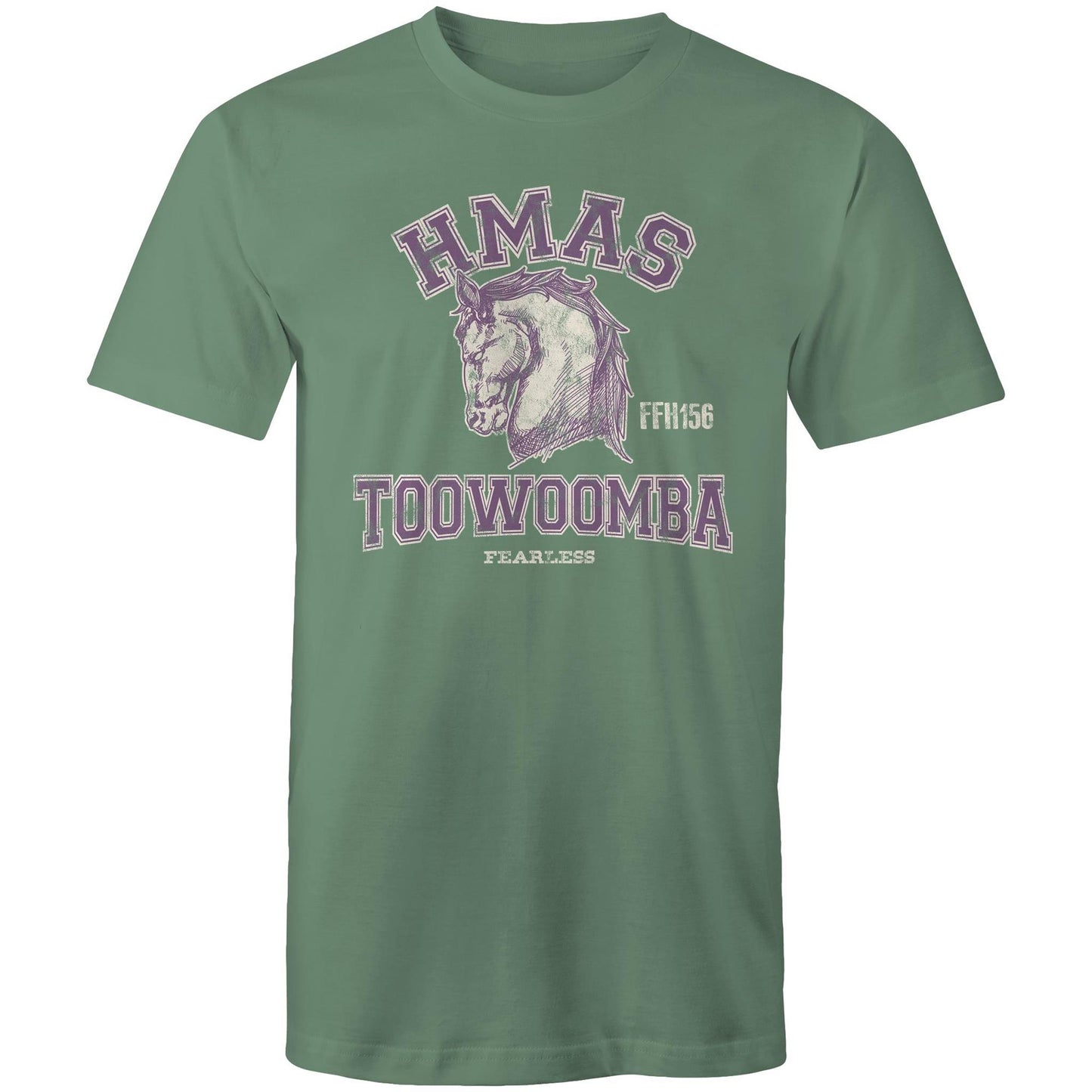 HMAS Toowoomba FFH156 Men's T-shirt (style Alpha, colour)