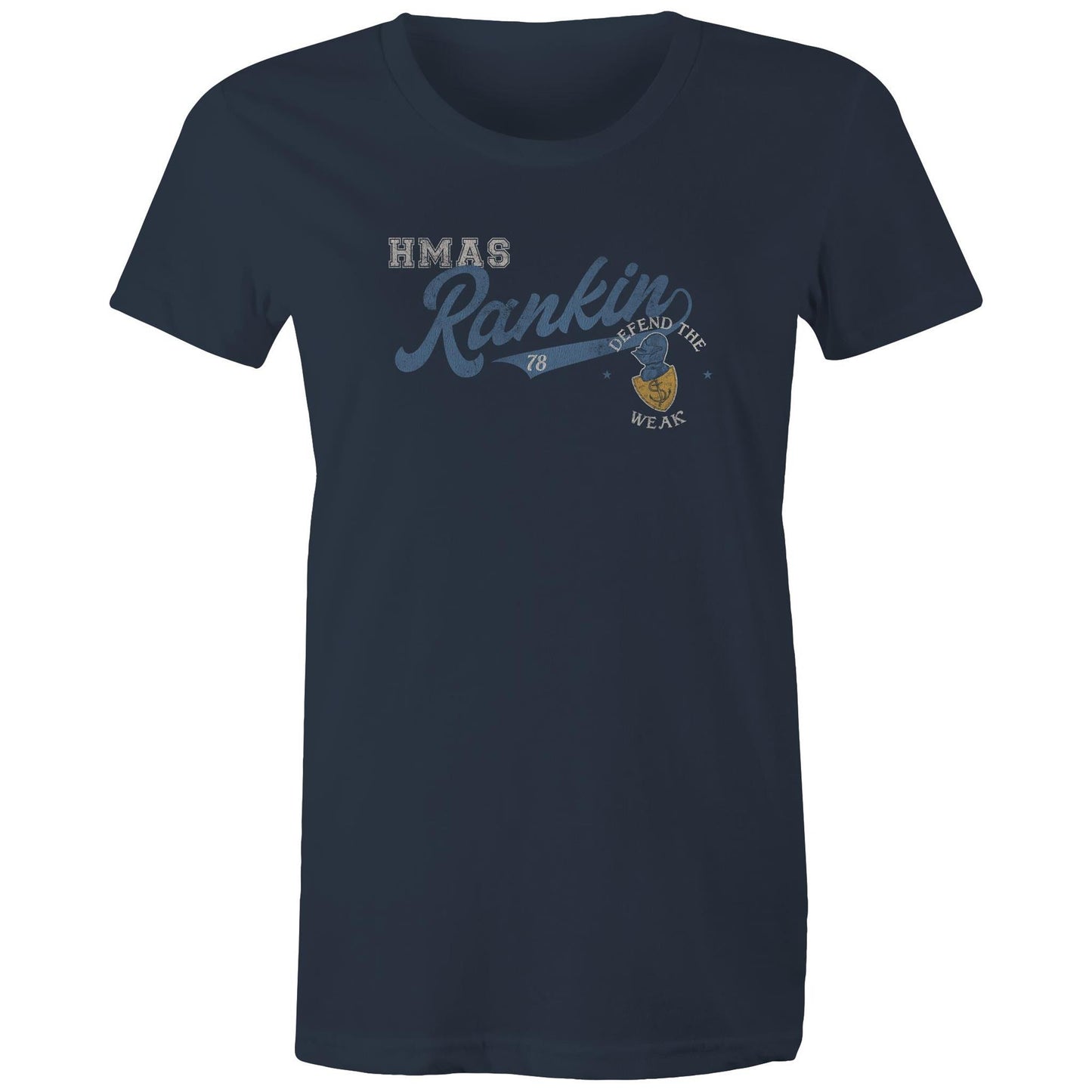 HMAS Rankin SSG73 Women's T-shirt (style Bravo)