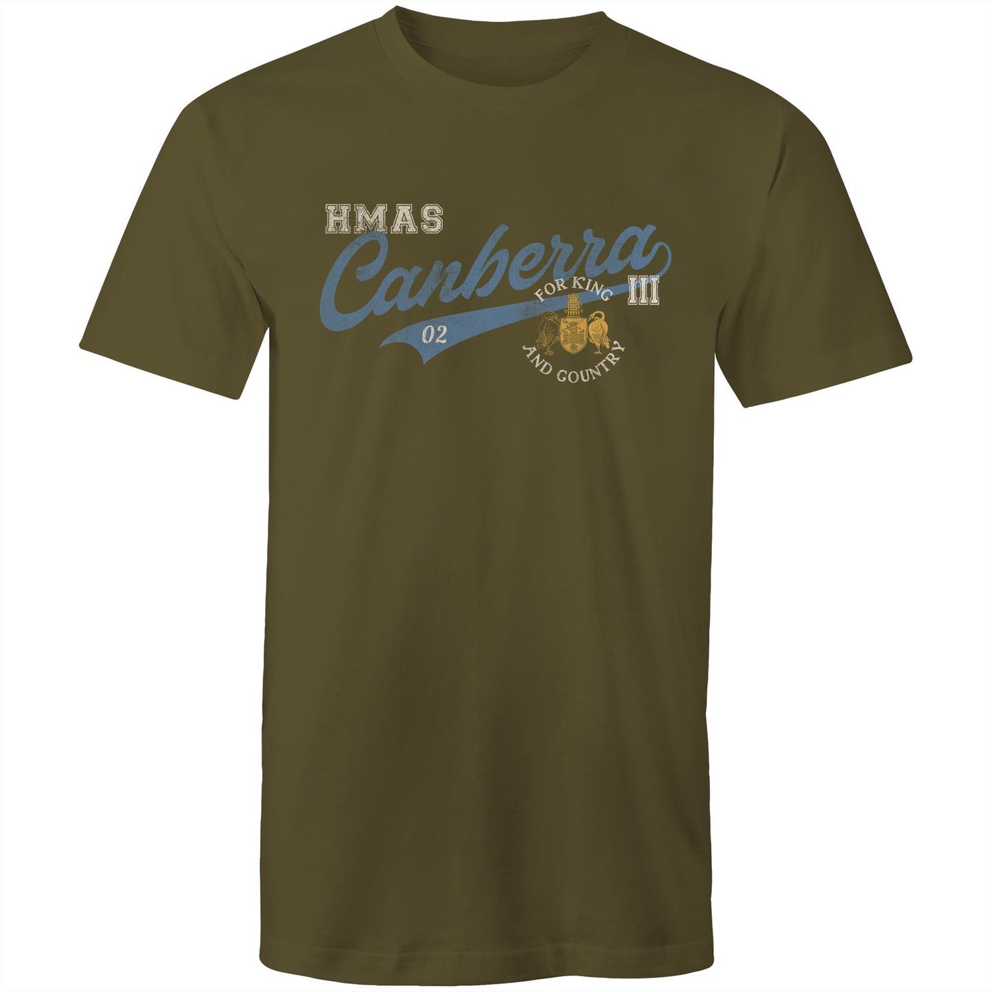 HMAS Canberra (III) L02 Men's T-shirt (style Bravo)