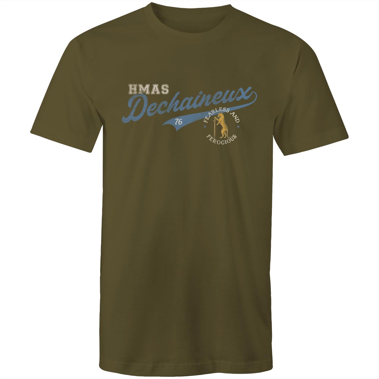 HMAS Dechaineux SSG76 Men's T-shirt (style Bravo)