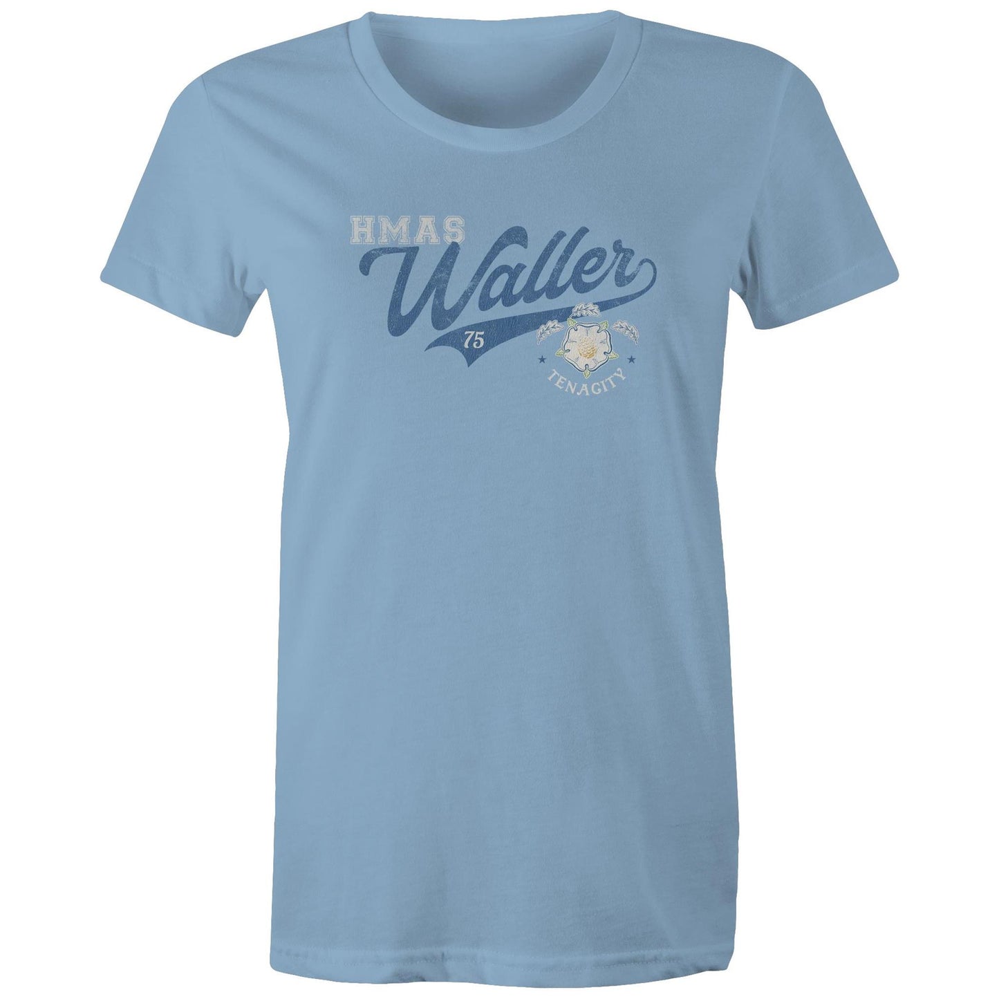 HMAS Waller SSG75 Women's T-shirt (style Bravo)
