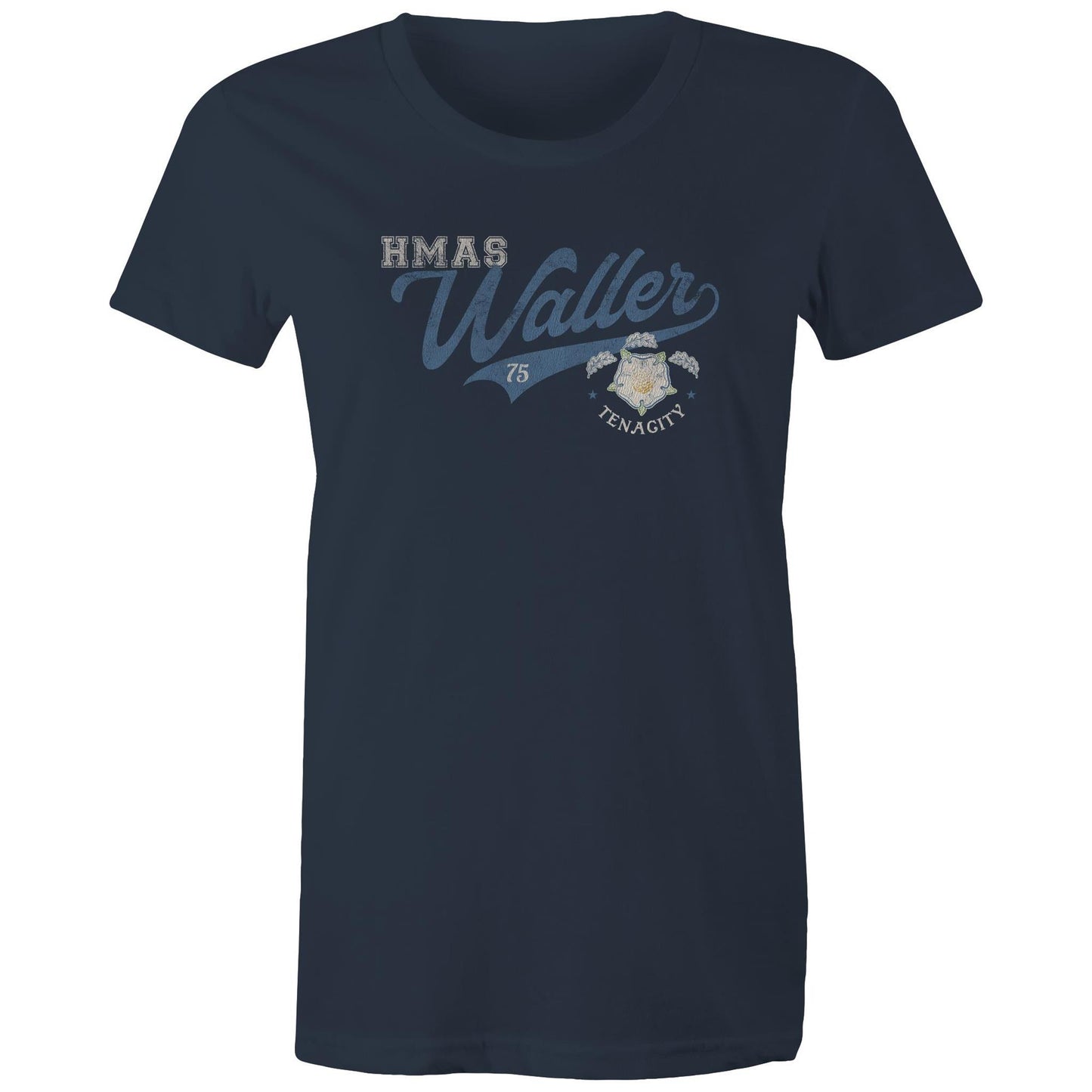 HMAS Waller SSG75 Women's T-shirt (style Bravo)