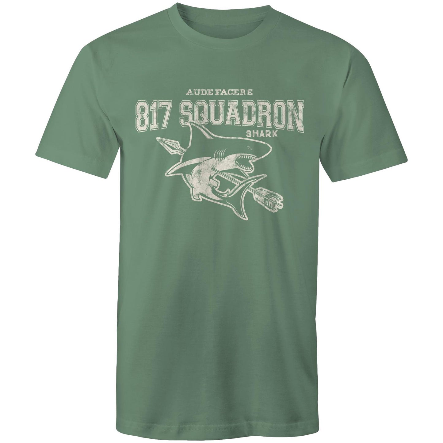 817 Squadron Men's T-shirt (style Alpha, white)