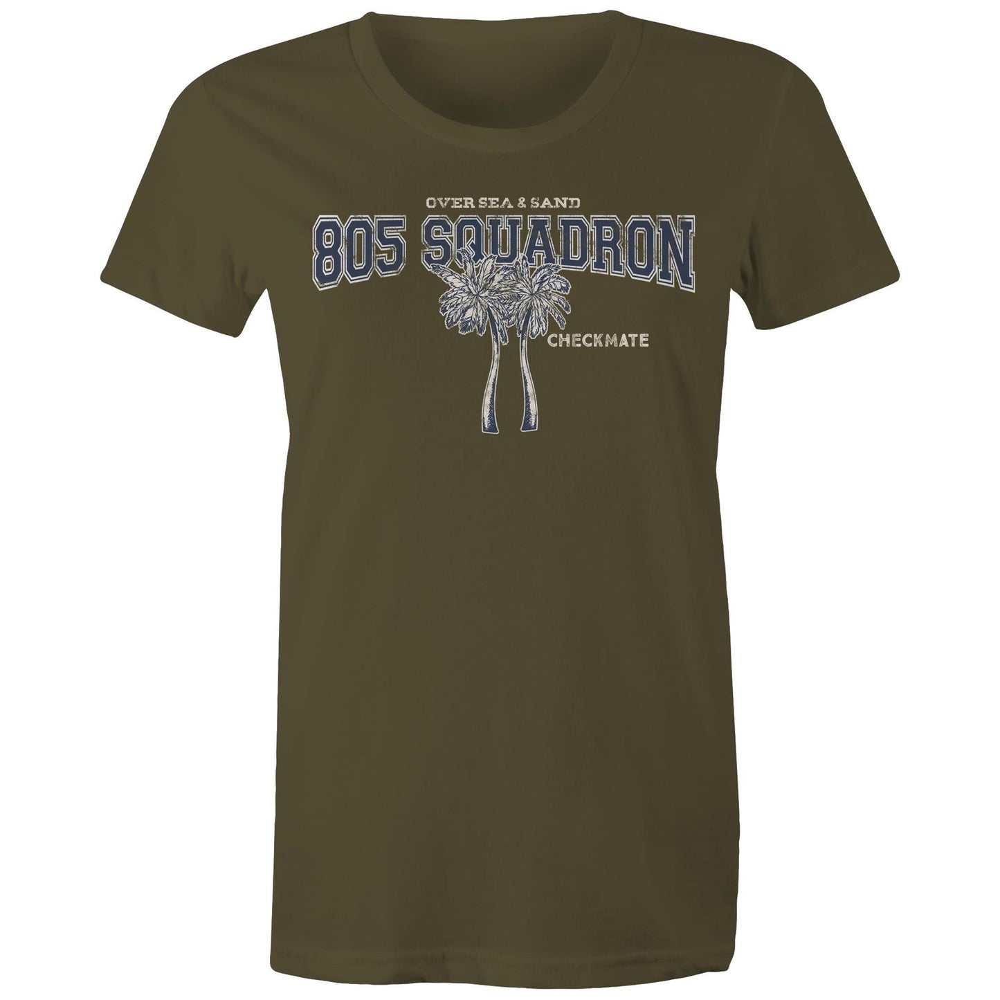 805 Squadron Women's T-shirt (style Alpha, blue)