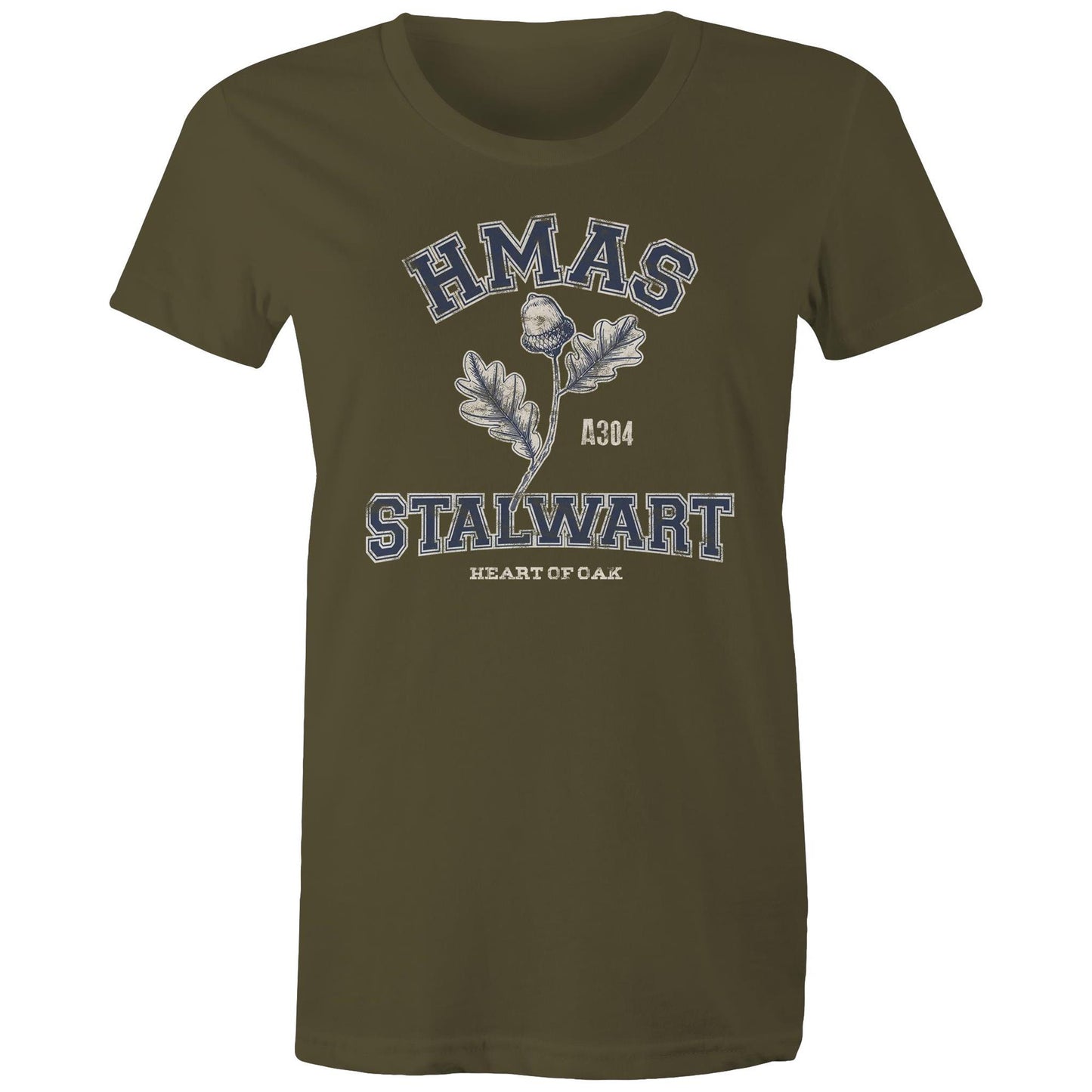 HMAS Stalwart A304 Women's T-shirt (style Alpha, blue)