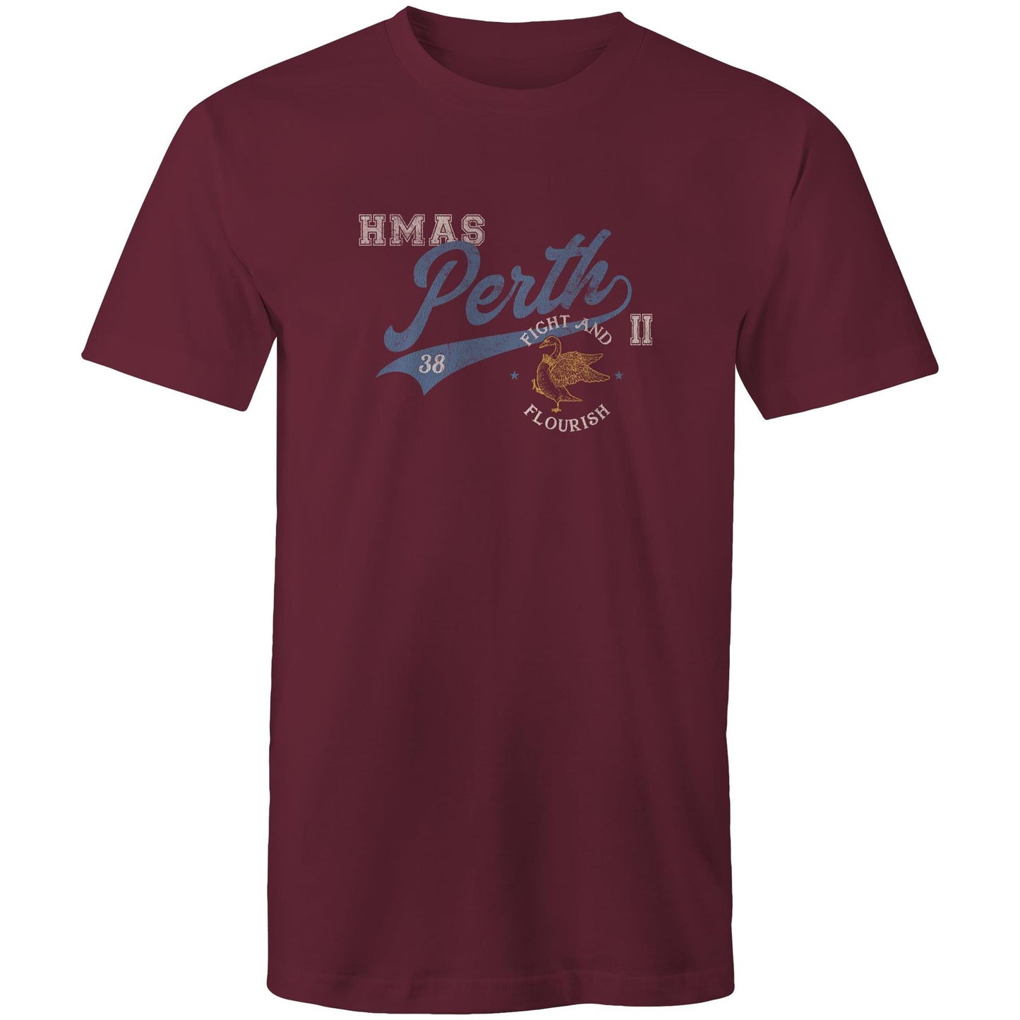 HMAS Perth (II) D38 Men's T-shirt (style Bravo)
