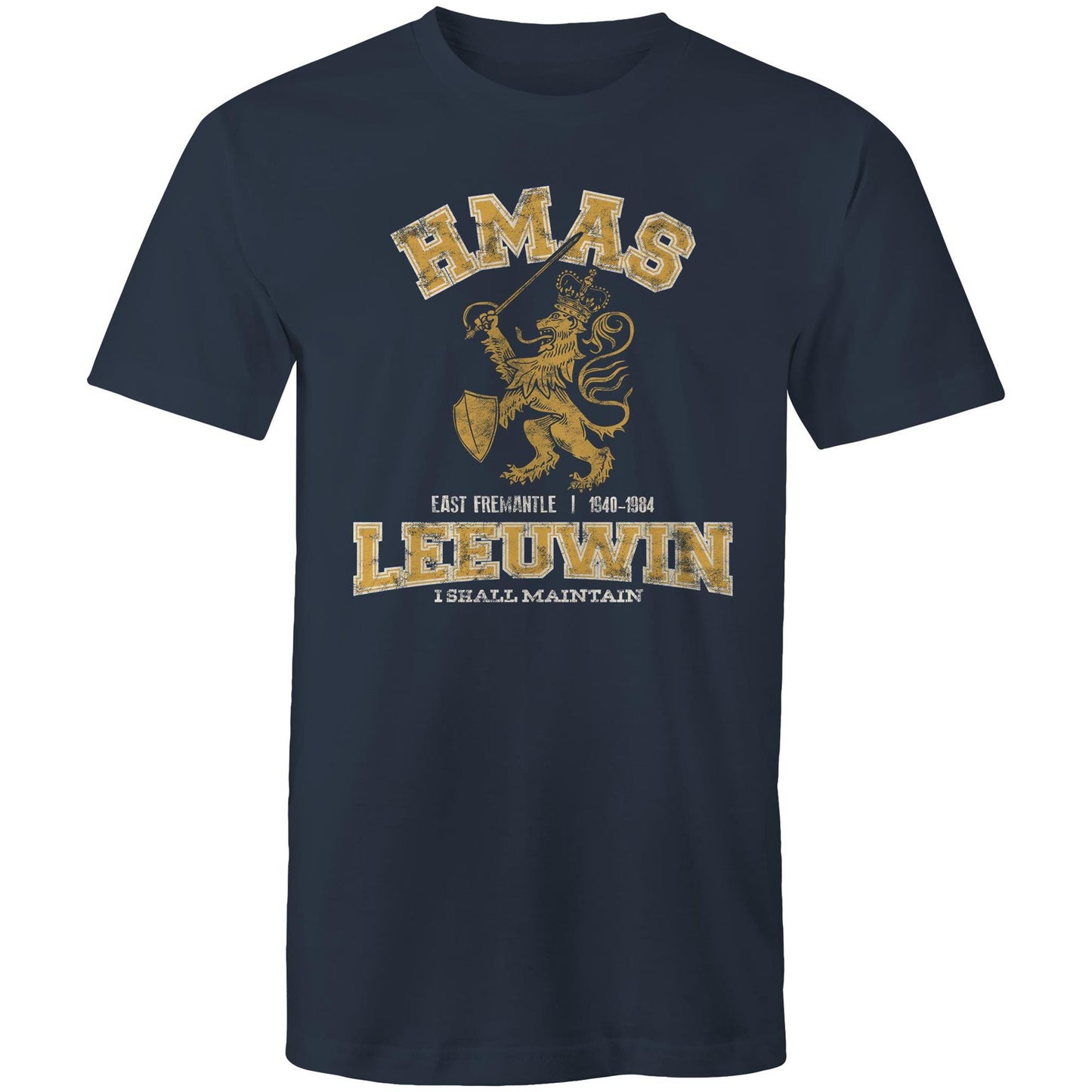 HMAS Leeuwin Men's T-shirt (style Alpha, colour)