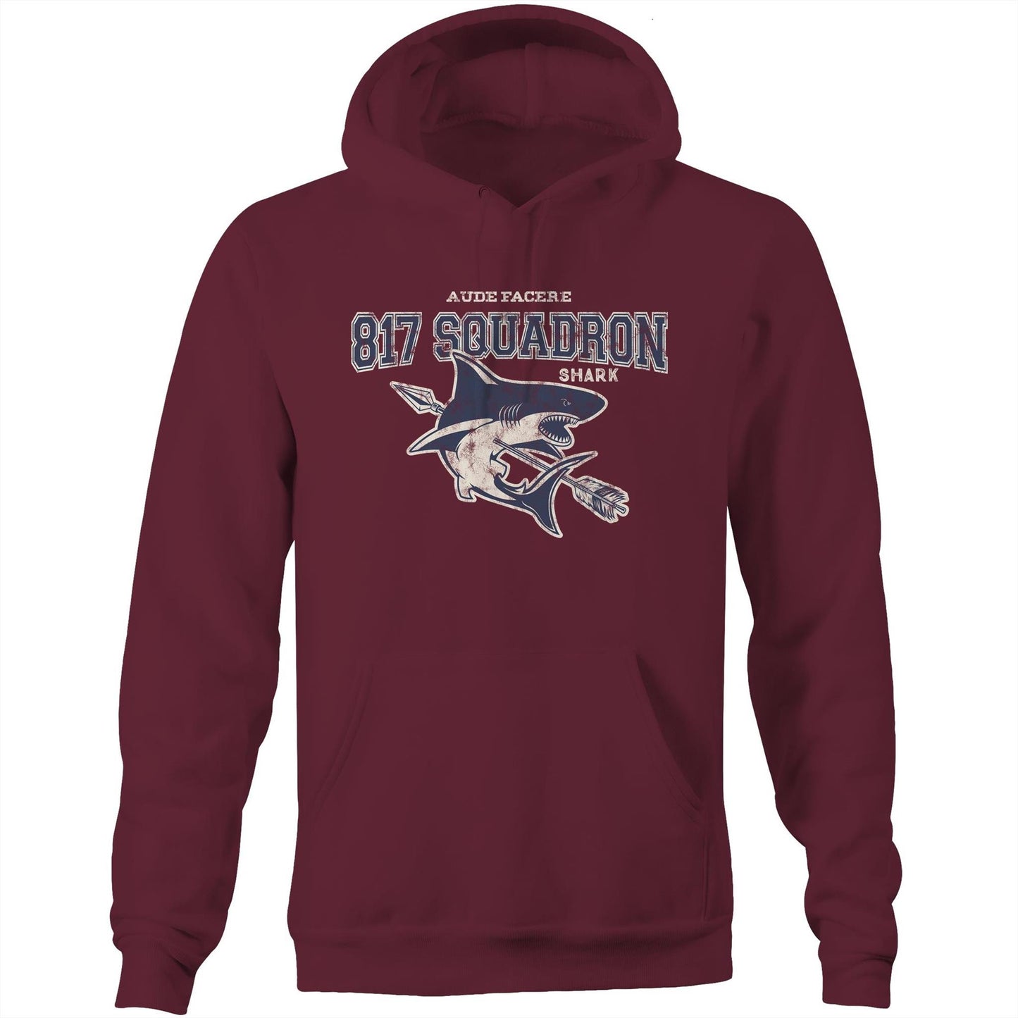 817 Squadron Men's Hoodie (style Alpha)