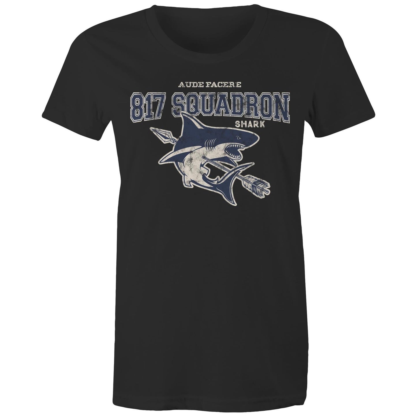 817 Squadron Women's T-shirt (style Alpha, blue)