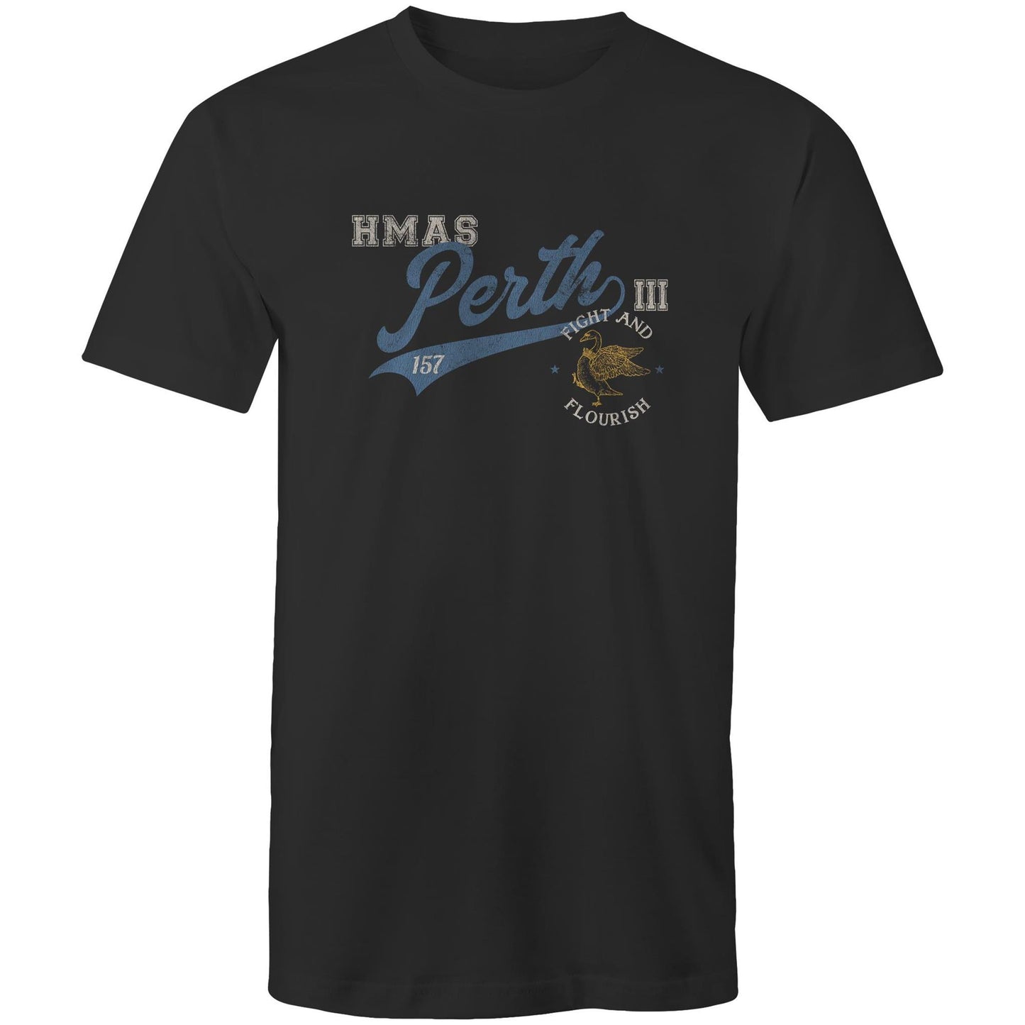 HMAS Perth (III) FFH157 Men's T-shirt (style Bravo)