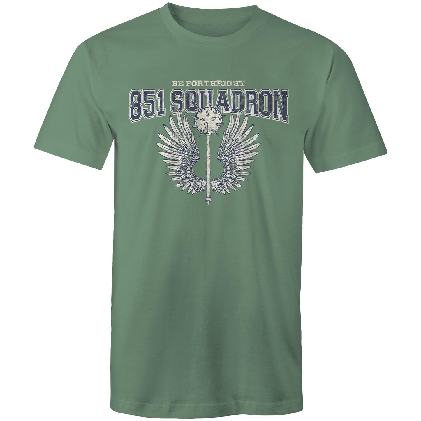 851 Squadron Men's T-shirt (style Alpha, blue)