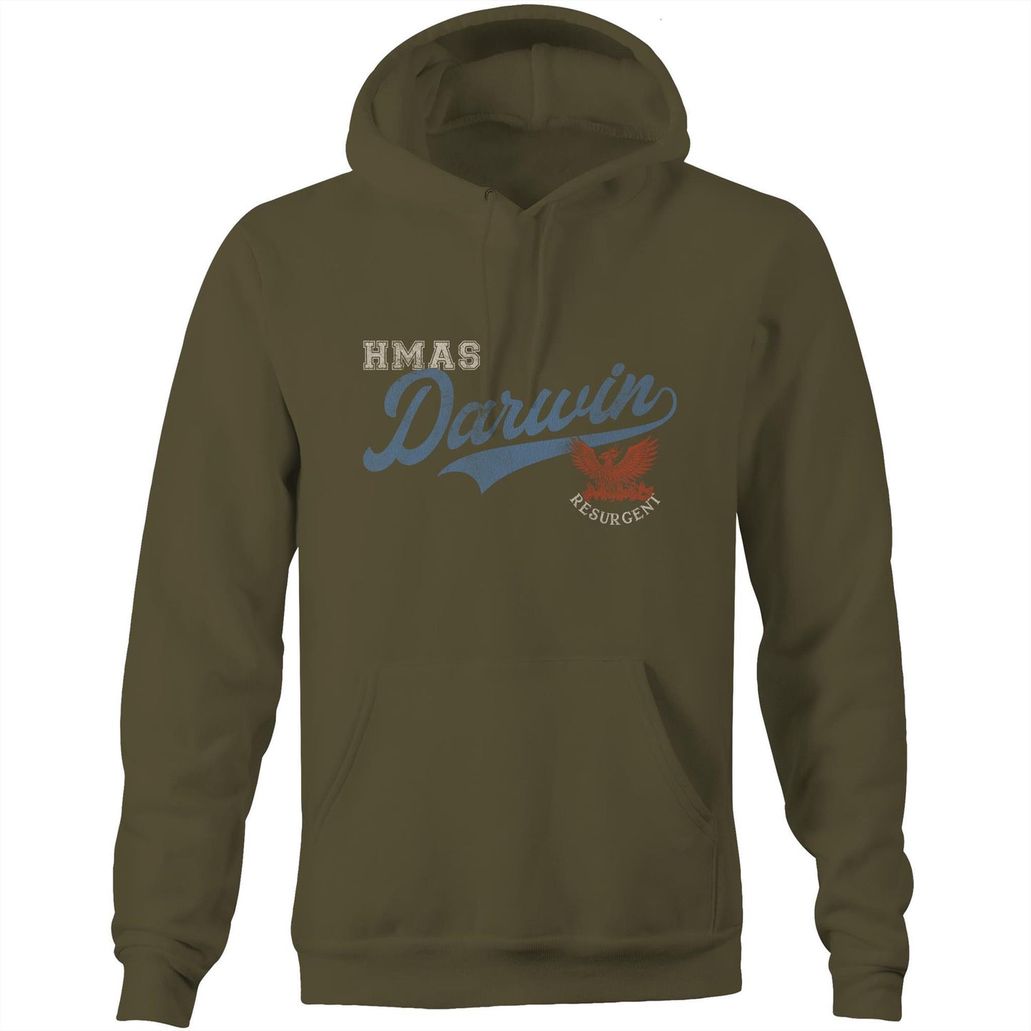 HMAS Darwin FFG04 Men's Hoodie (style Bravo)