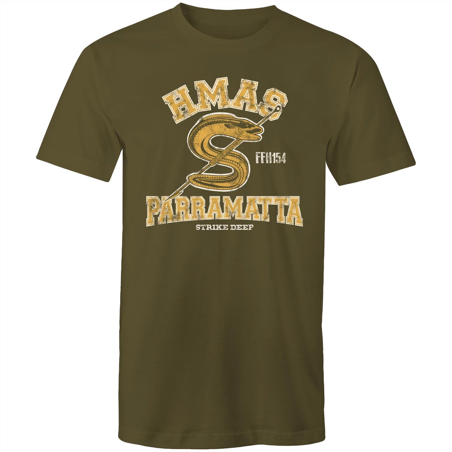 HMAS Parramatta (IV) FFH154 Men's T-shirt (style Alpha, colour)