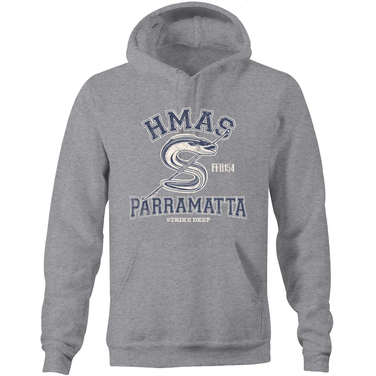 HMAS Parramatta (IV) FFH154 Men's Hoodie (style Alpha)