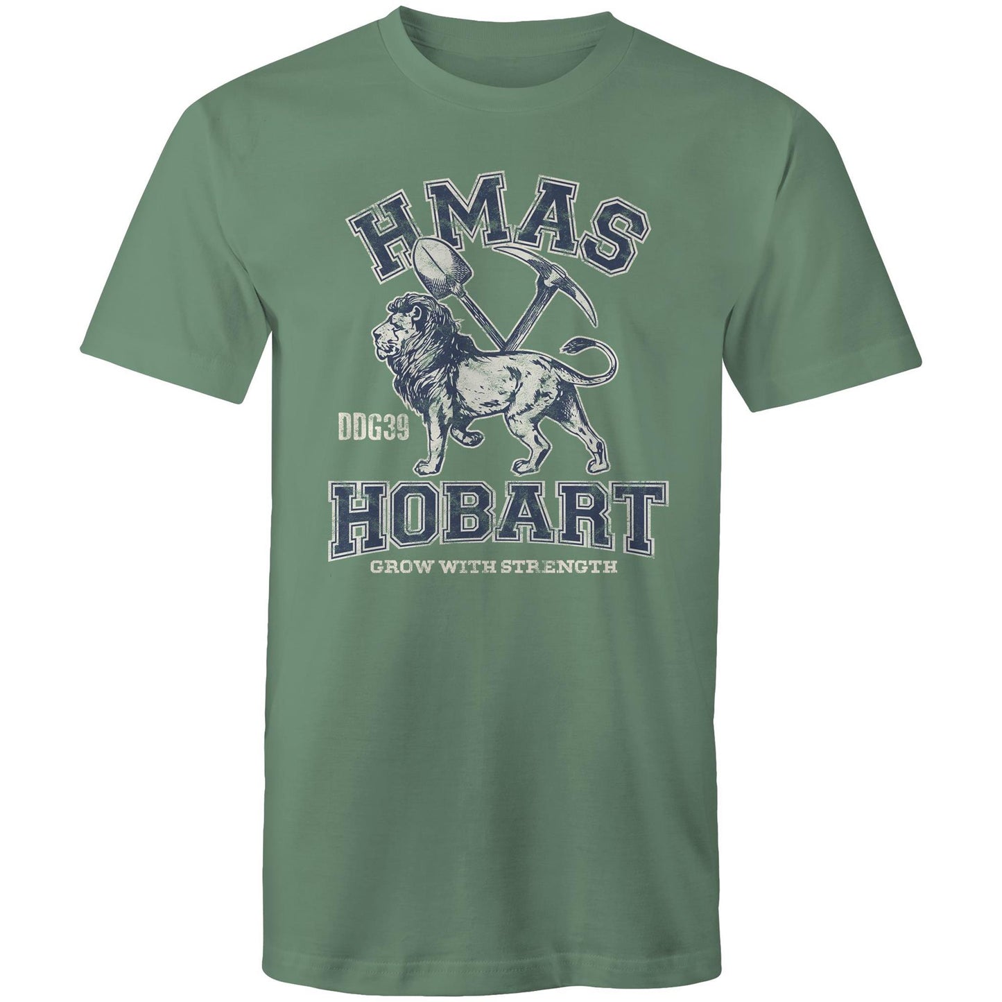 HMAS Hobart (III) DDG39 Men's T-shirt (style Alpha, blue)