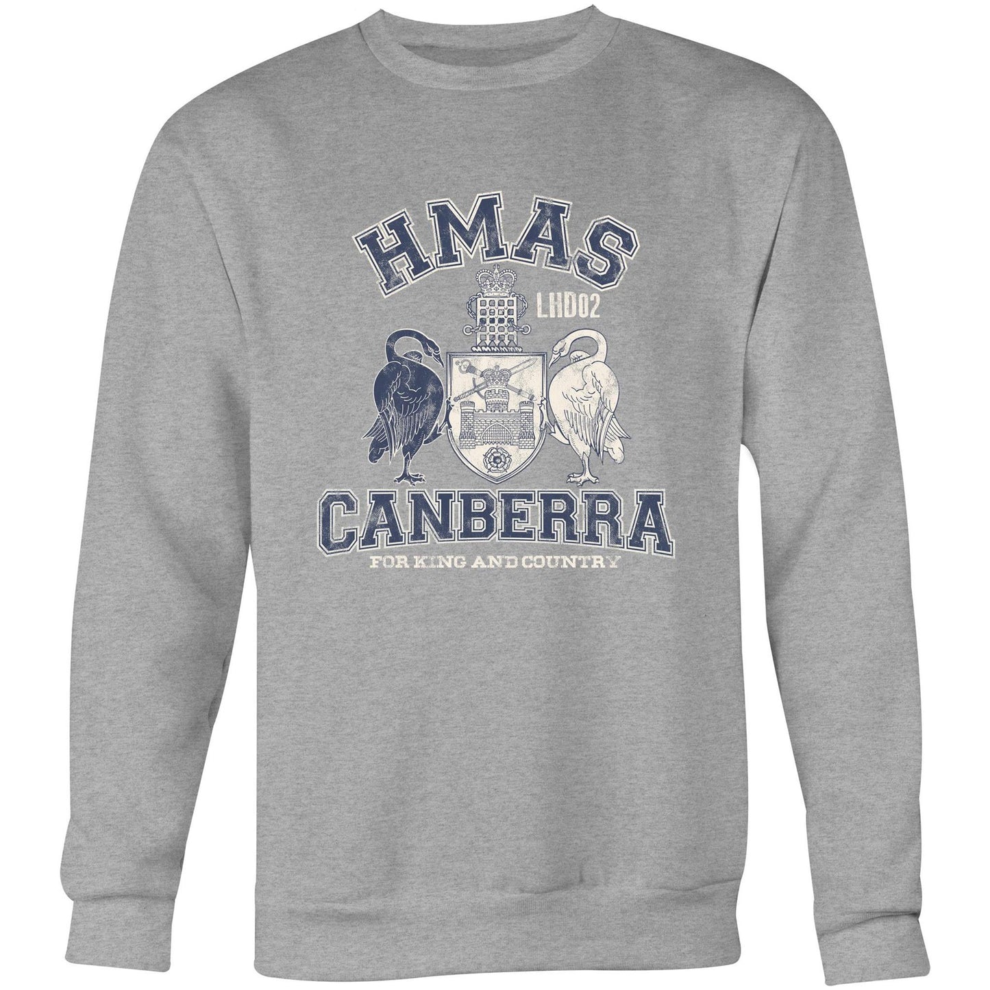 HMAS Canberra (III) L02 Men's Jumper (style Alpha)