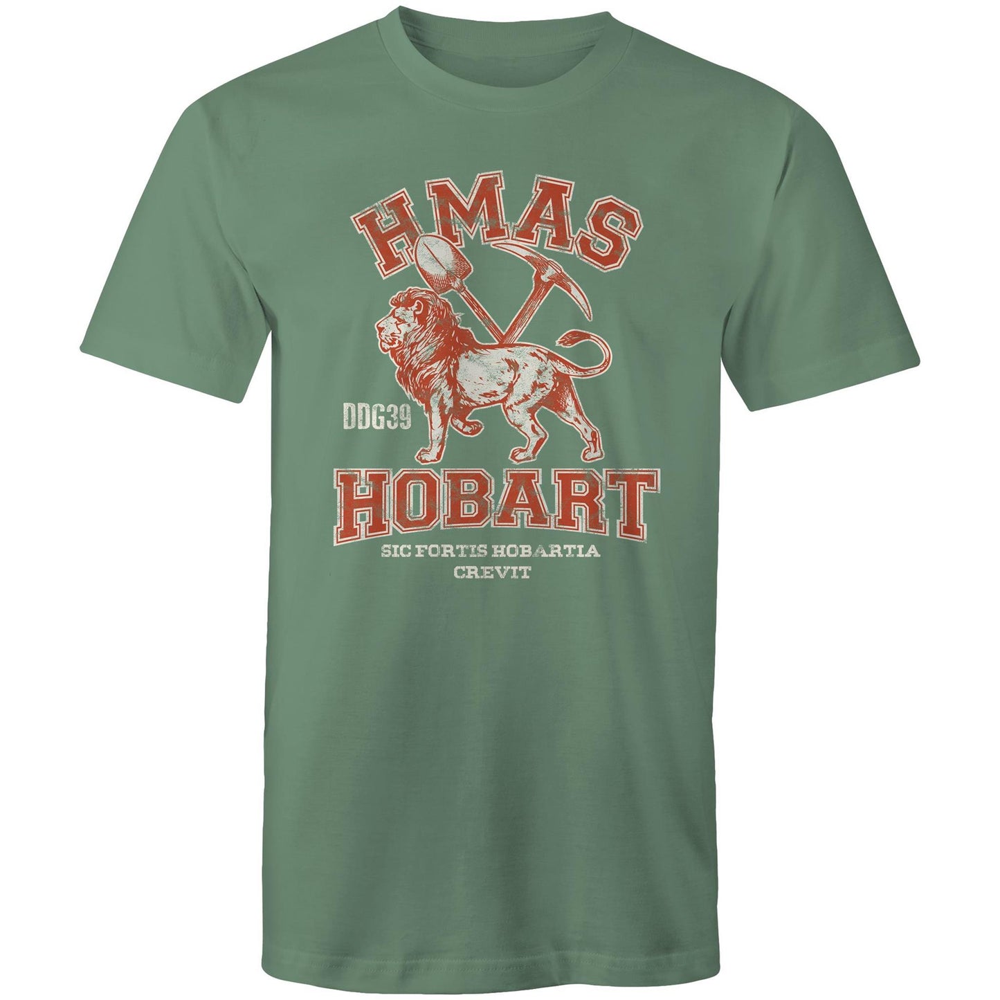 HMAS Hobart (II) DDG39 Men's T-shirt (style Alpha, colour)