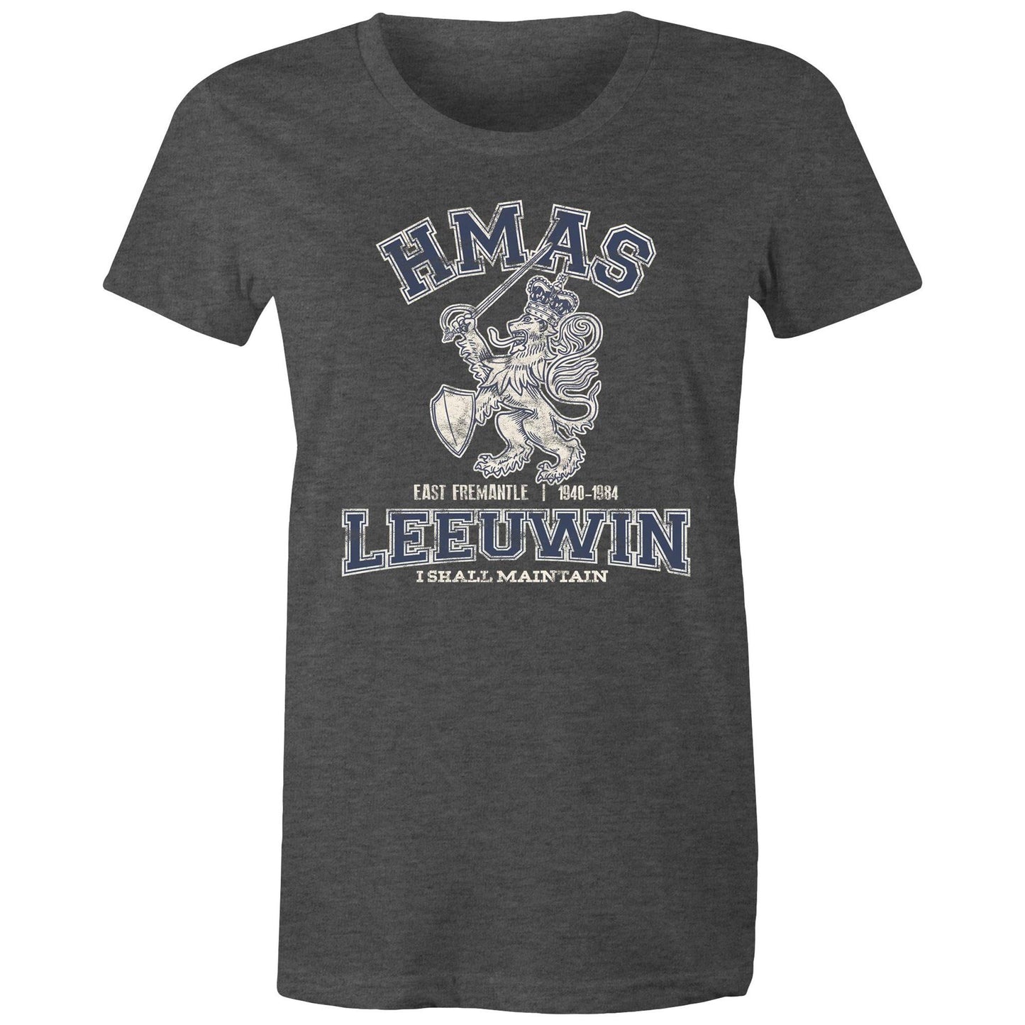 HMAS Leeuwin Women's T-shirt (style Alpha, blue)