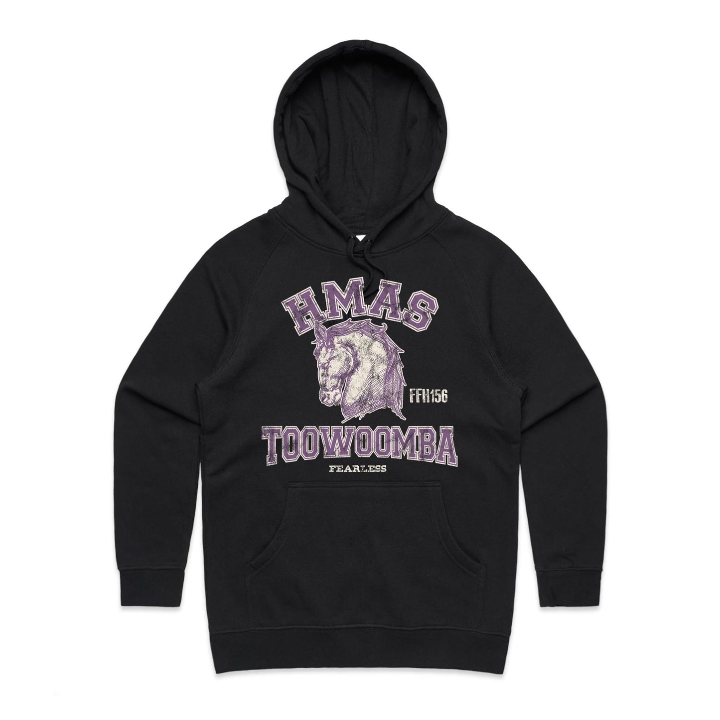 HMAS Toowoomba FFH156 Women's Hoodie (style Alpha)