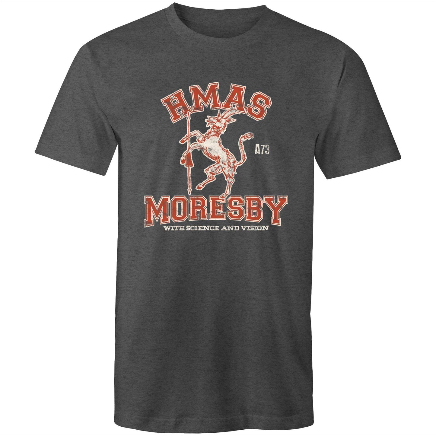 HMAS Moresby (II) A73 Men's T-shirt (style Alpha, colour)