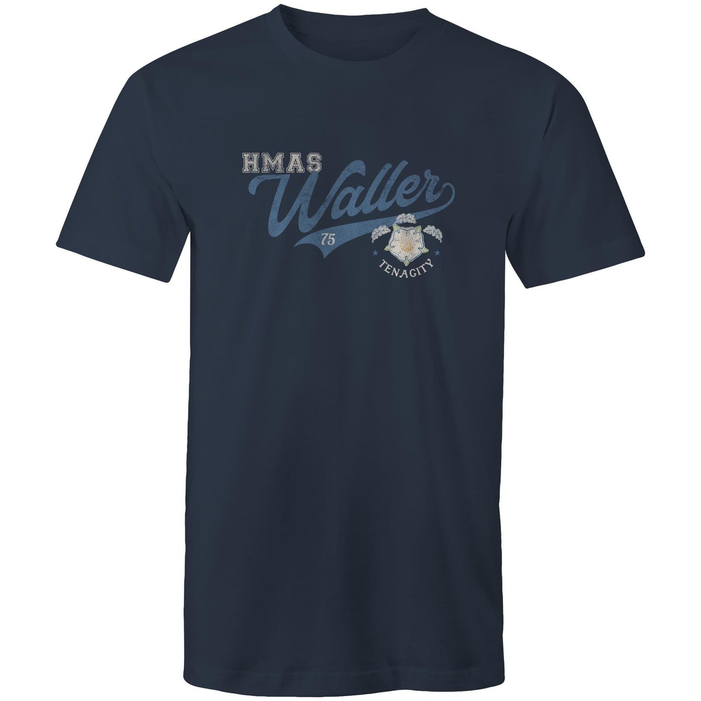 HMAS Waller SSG75 Men's T-shirt (style Bravo)