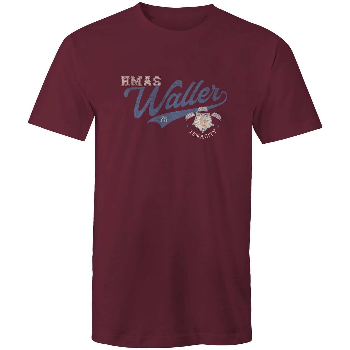 HMAS Waller SSG75 Men's T-shirt (style Bravo)