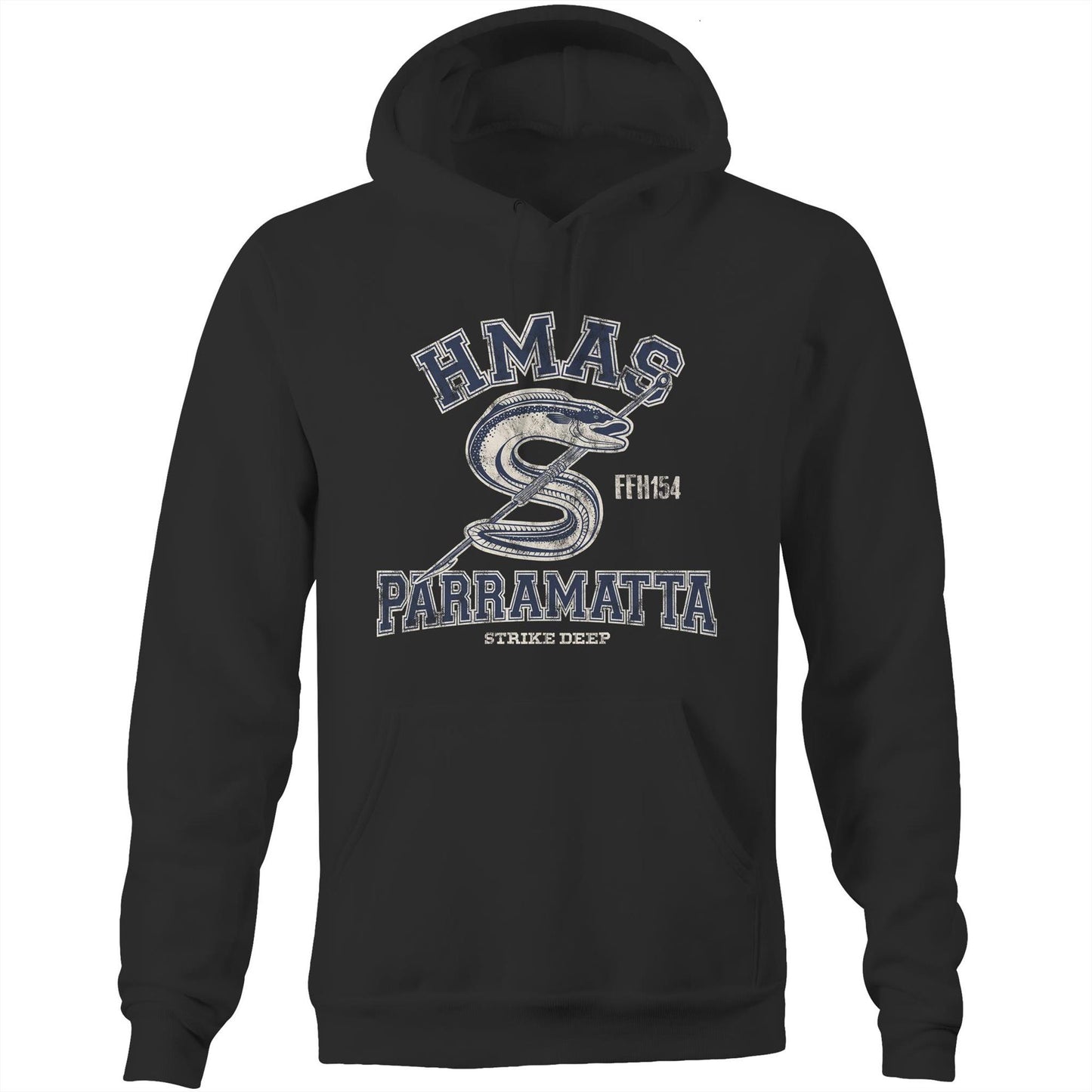 HMAS Parramatta (IV) FFH154 Men's Hoodie (style Alpha)