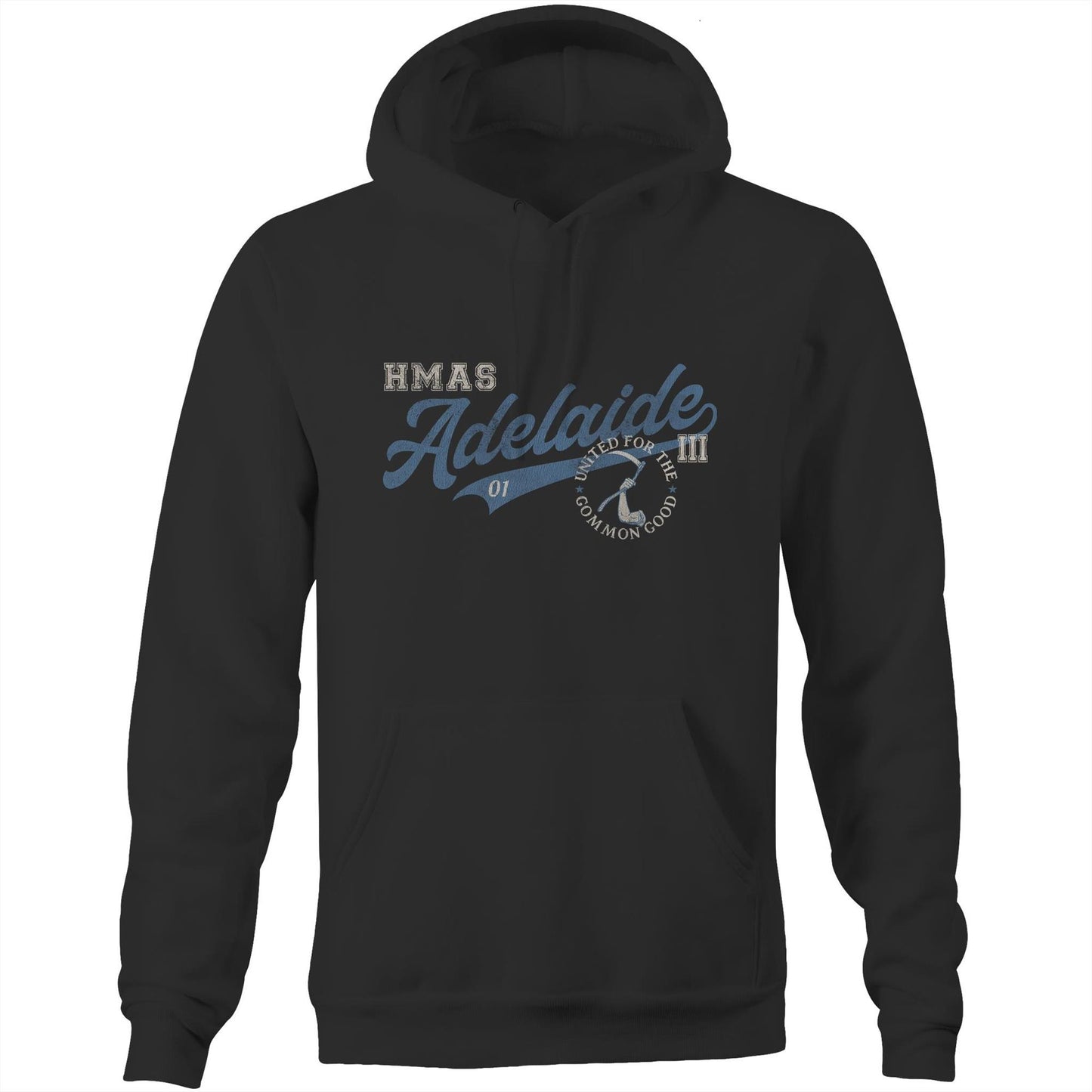 HMAS Adelaide (III) L01 Men's Hoodie (style Bravo)