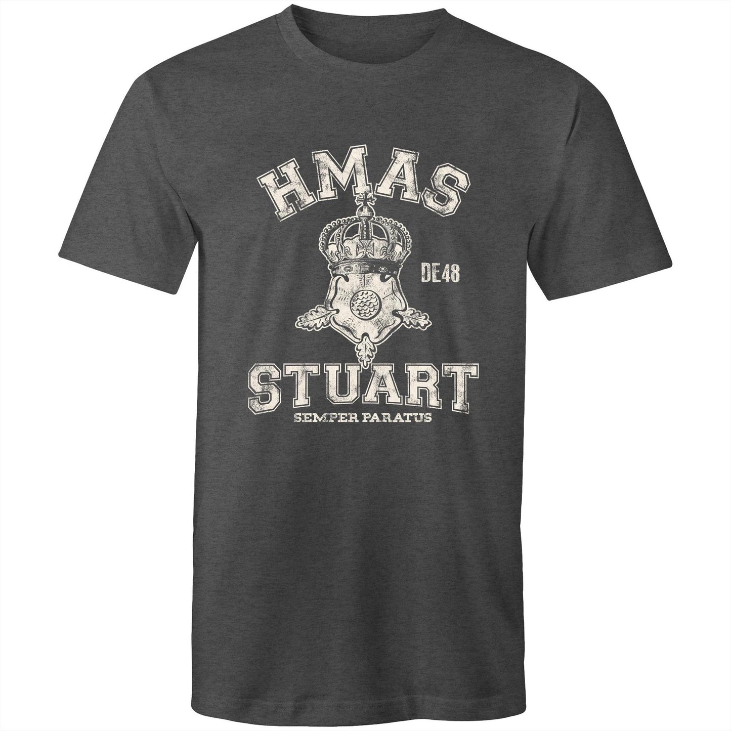 HMAS Stuart (II) DE48 Men's T-shirt (style Alpha, white)