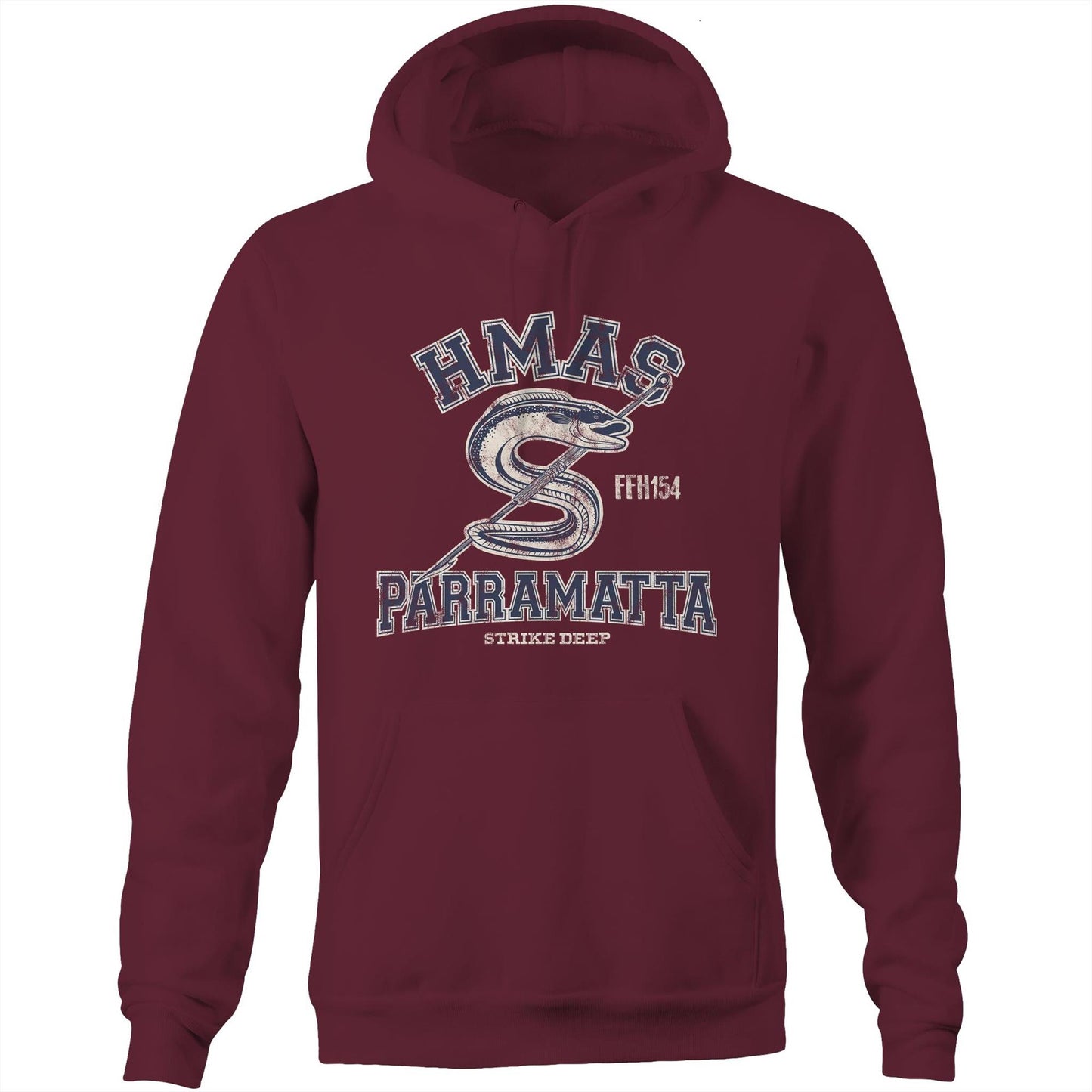 HMAS Parramatta (IV) FFH154 Men's Hoodie (style Alpha)