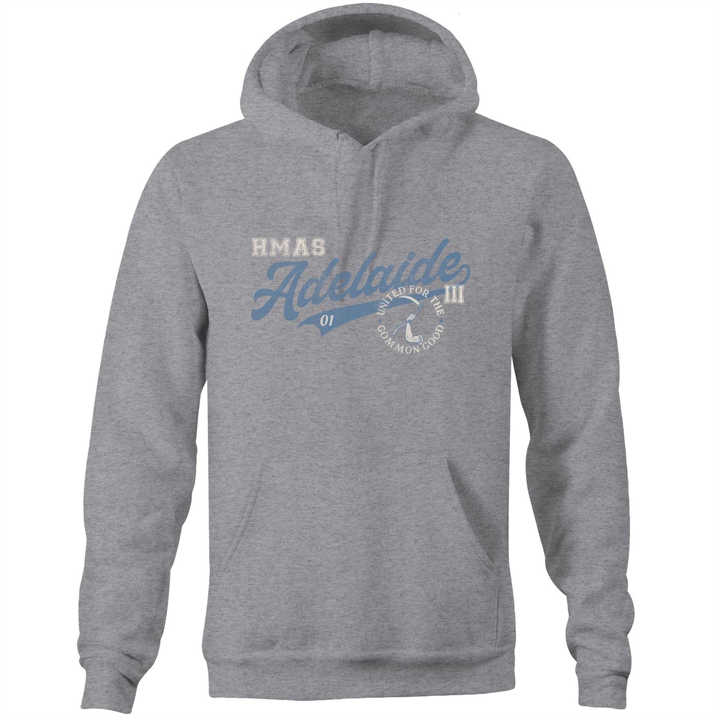 HMAS Adelaide (III) L01 Men's Hoodie (style Bravo)
