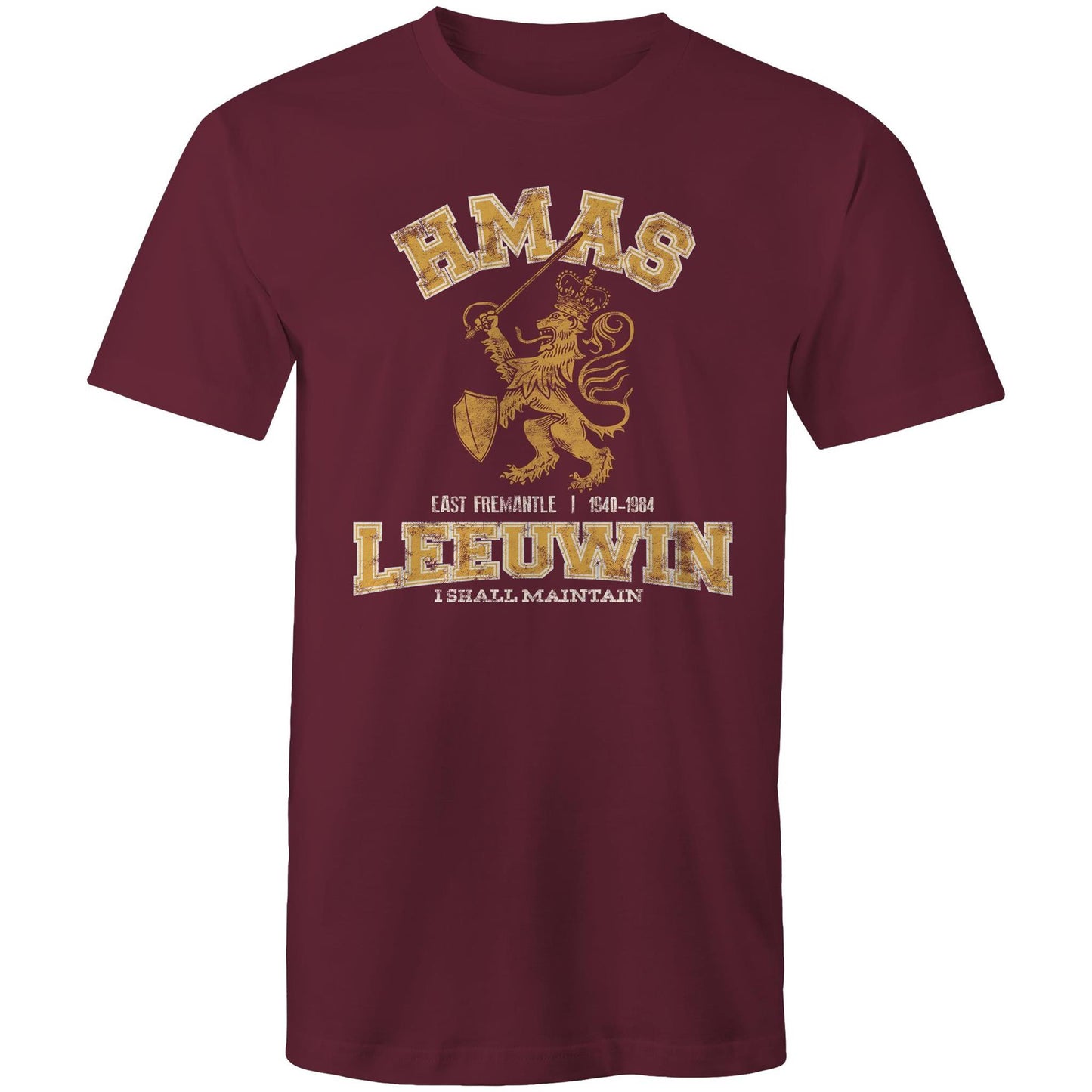 HMAS Leeuwin Men's T-shirt (style Alpha, colour)