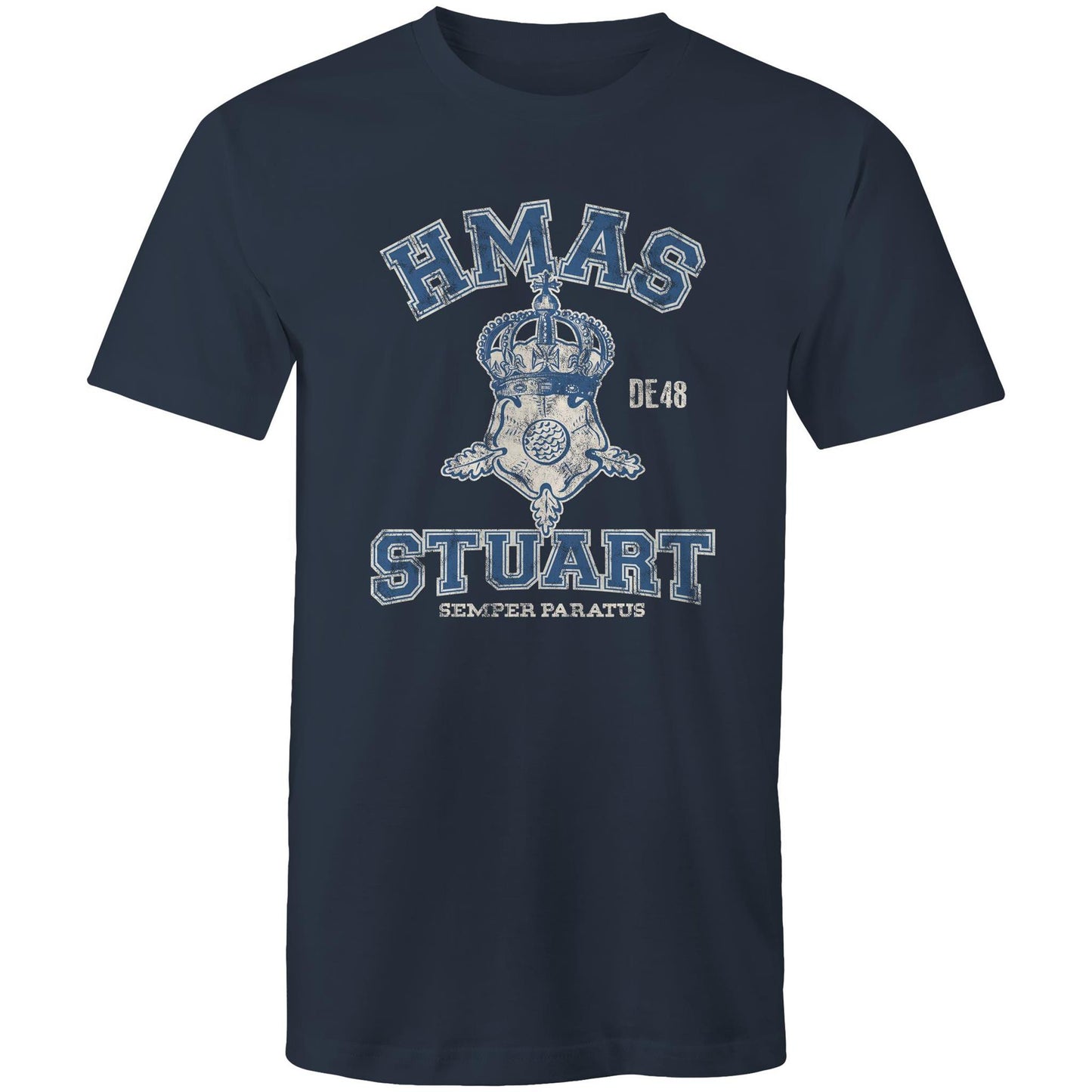 HMAS Stuart (II) DE48 Men's T-shirt (style Alpha, colour)
