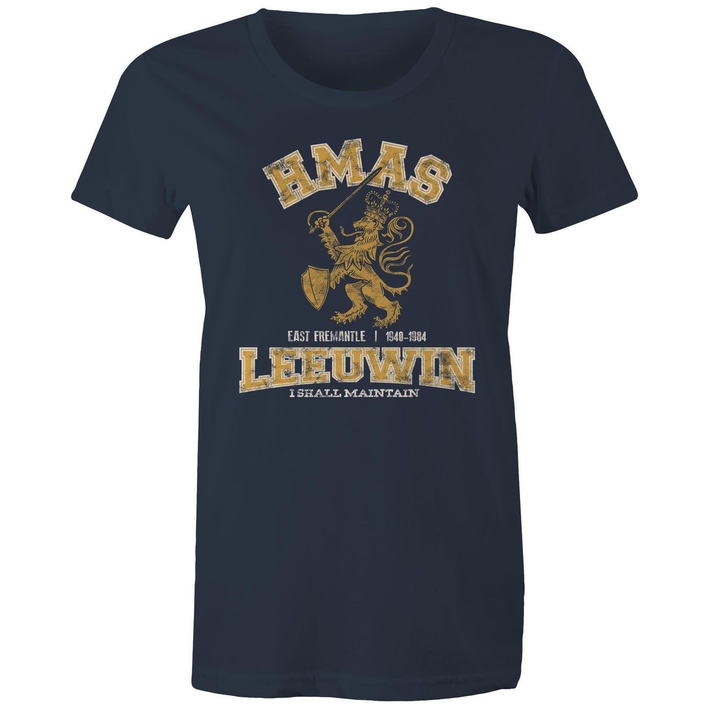 HMAS Leeuwin Women's T-shirt (style Alpha, colour)