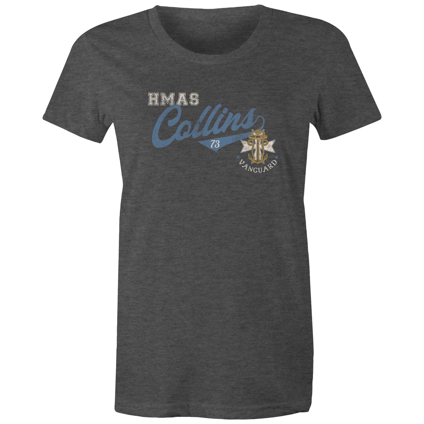 HMAS Collins SSG73 Women's T-shirt (style Bravo)