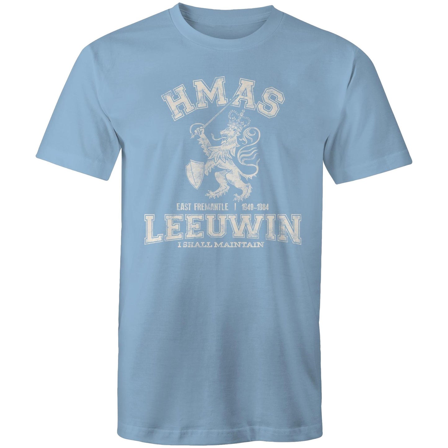 HMAS Leeuwin Men's T-shirt (style Alpha, white)