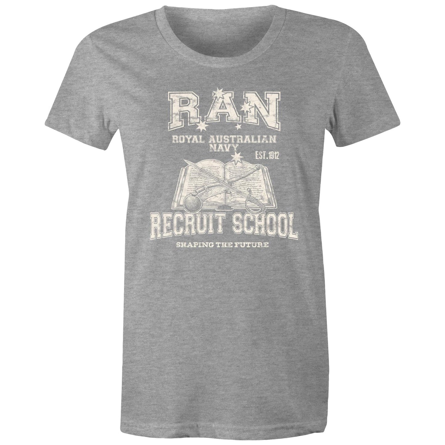 RAN Recruit School Women's T-shirt (style Alpha, white)
