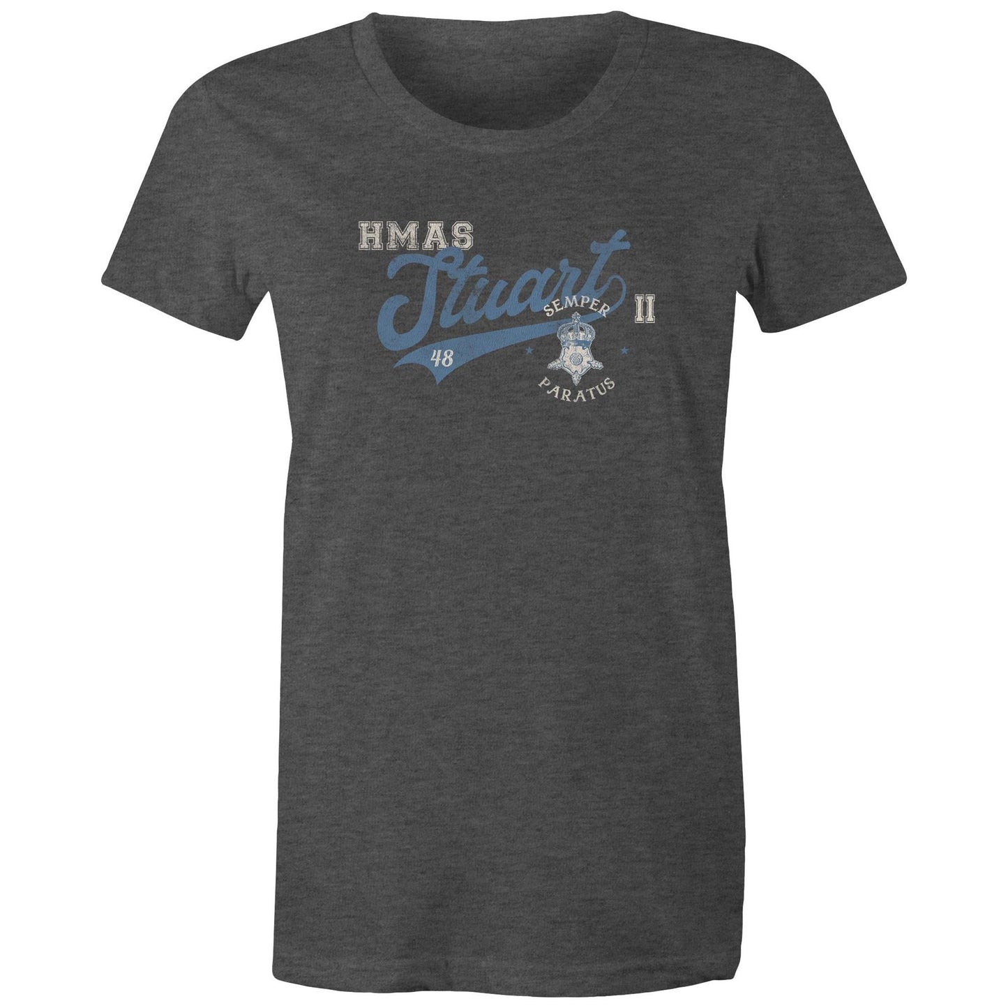 HMAS Stuart (II) DE48 Women's T-shirt (style Bravo)