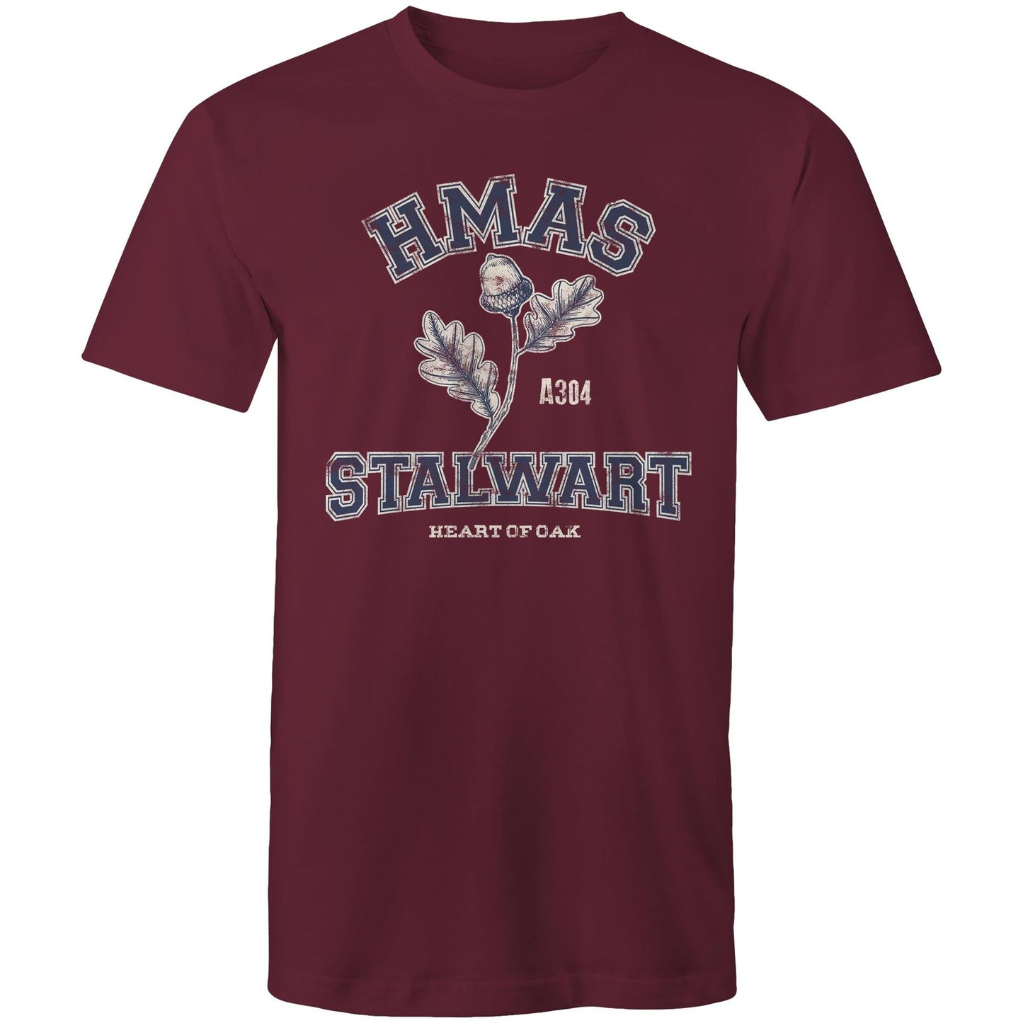 HMAS Stalwart A304 Men's T-shirt (style Alpha, blue)