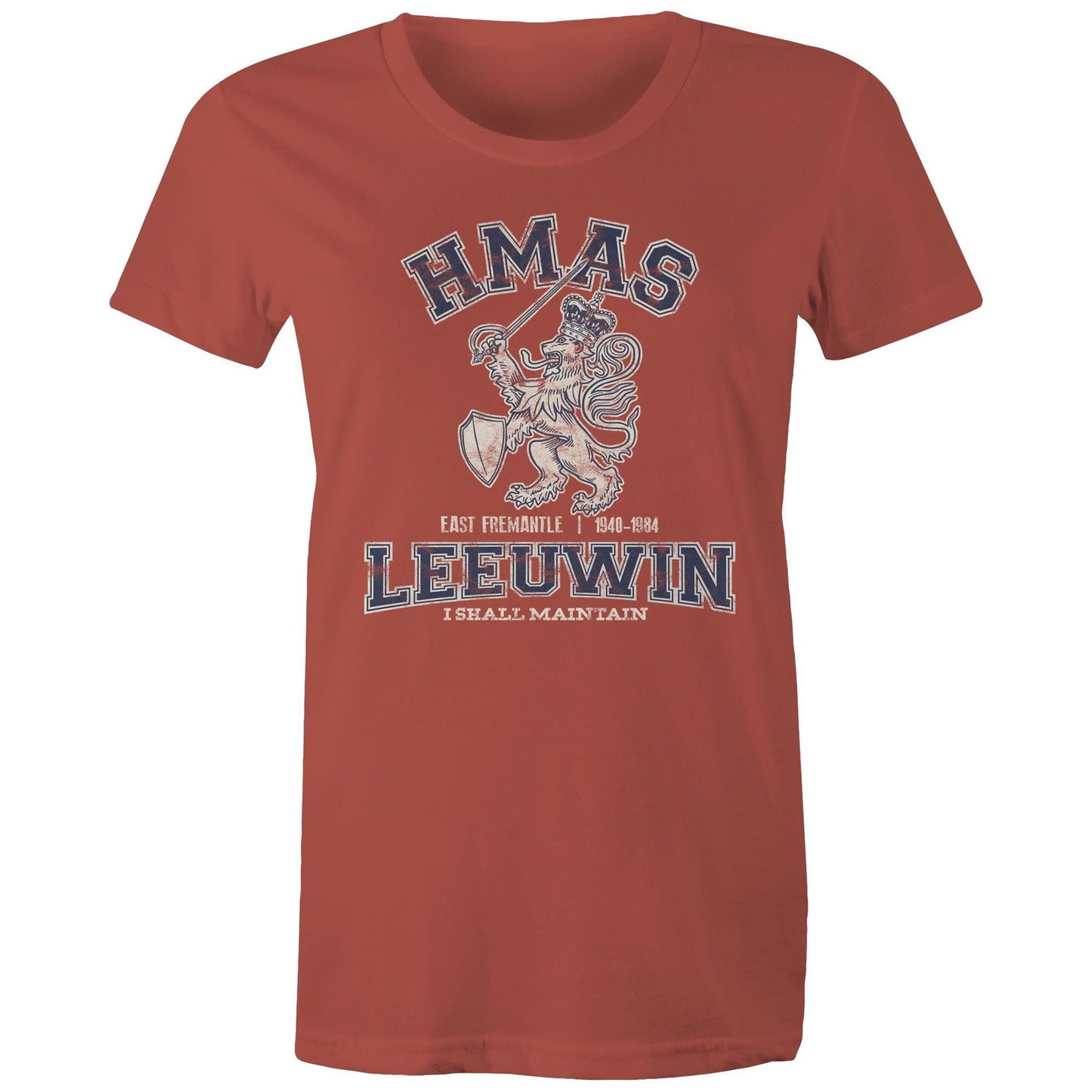 HMAS Leeuwin Women's T-shirt (style Alpha, blue)