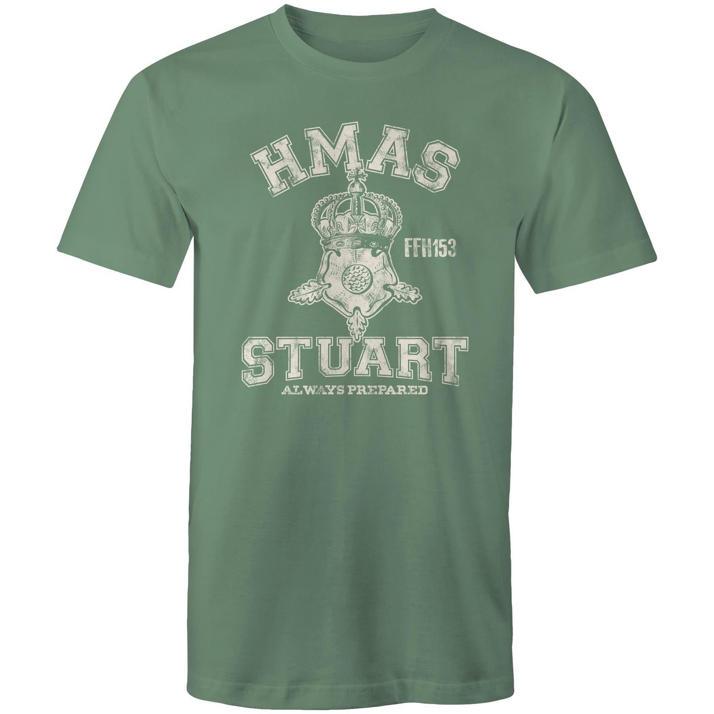 HMAS Stuart (III) FFH153 Men's T-shirt (style Alpha, white)