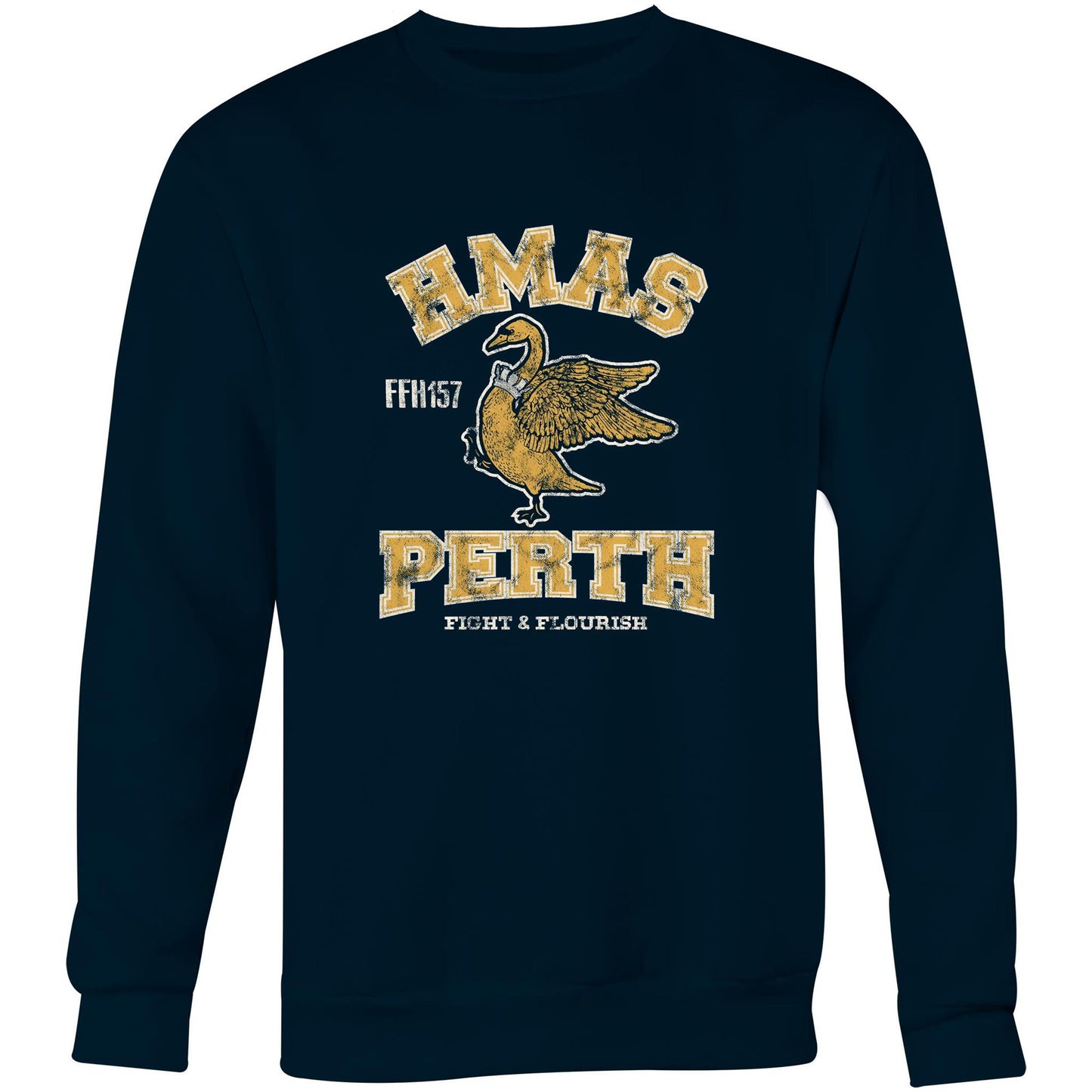 HMAS Perth (III) FFH157 Men's Jumper (style Alpha)
