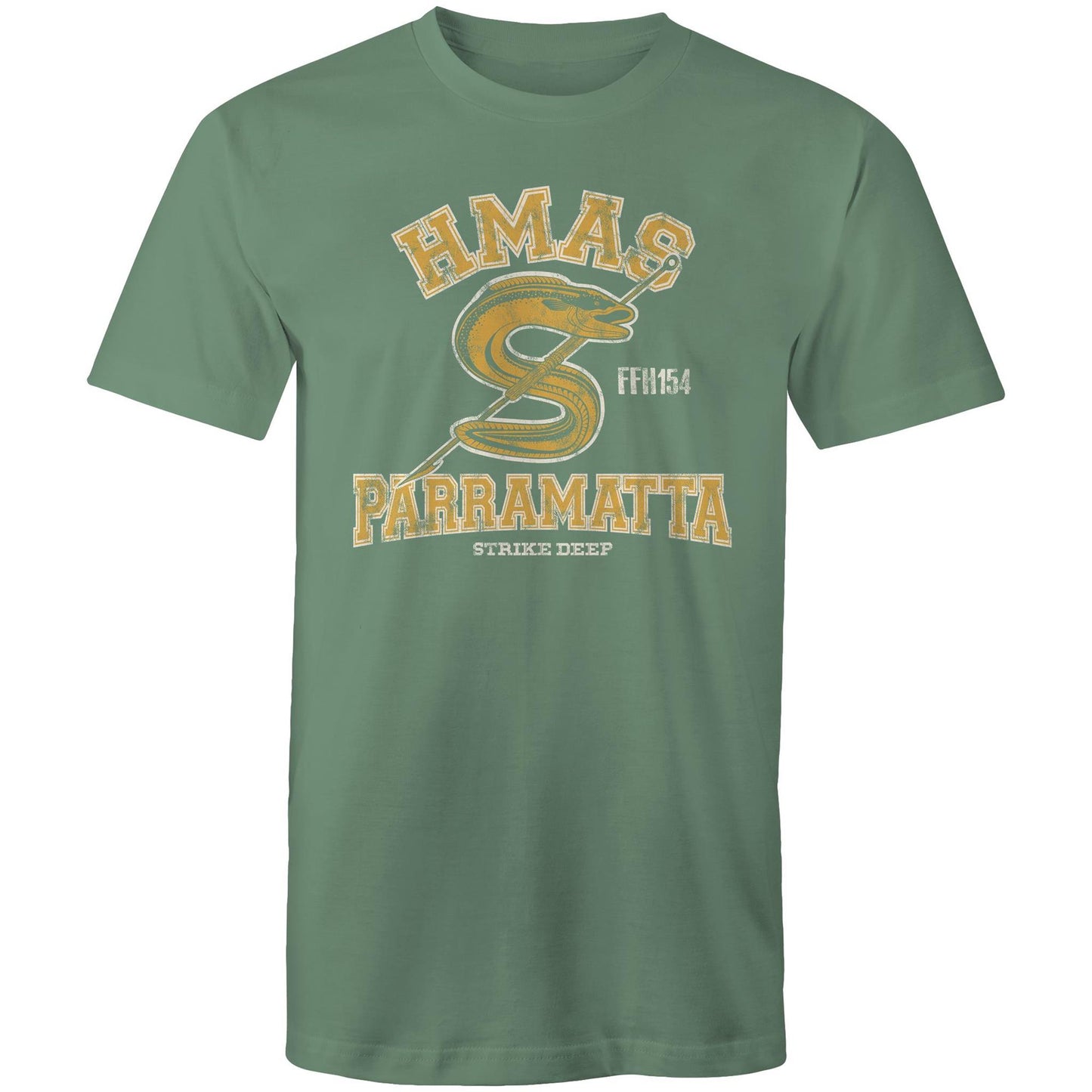 HMAS Parramatta (IV) FFH154 Men's T-shirt (style Alpha, colour)