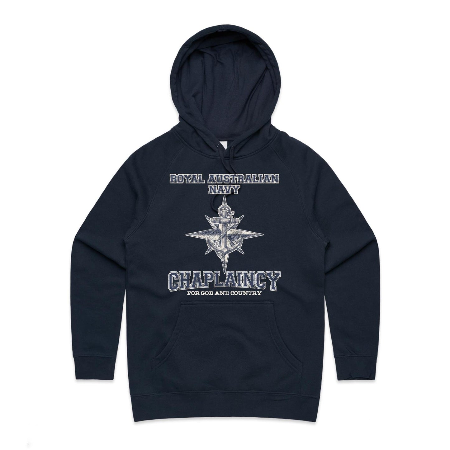 RAN Chaplaincy Branch Women's Hoodie (style Alpha)